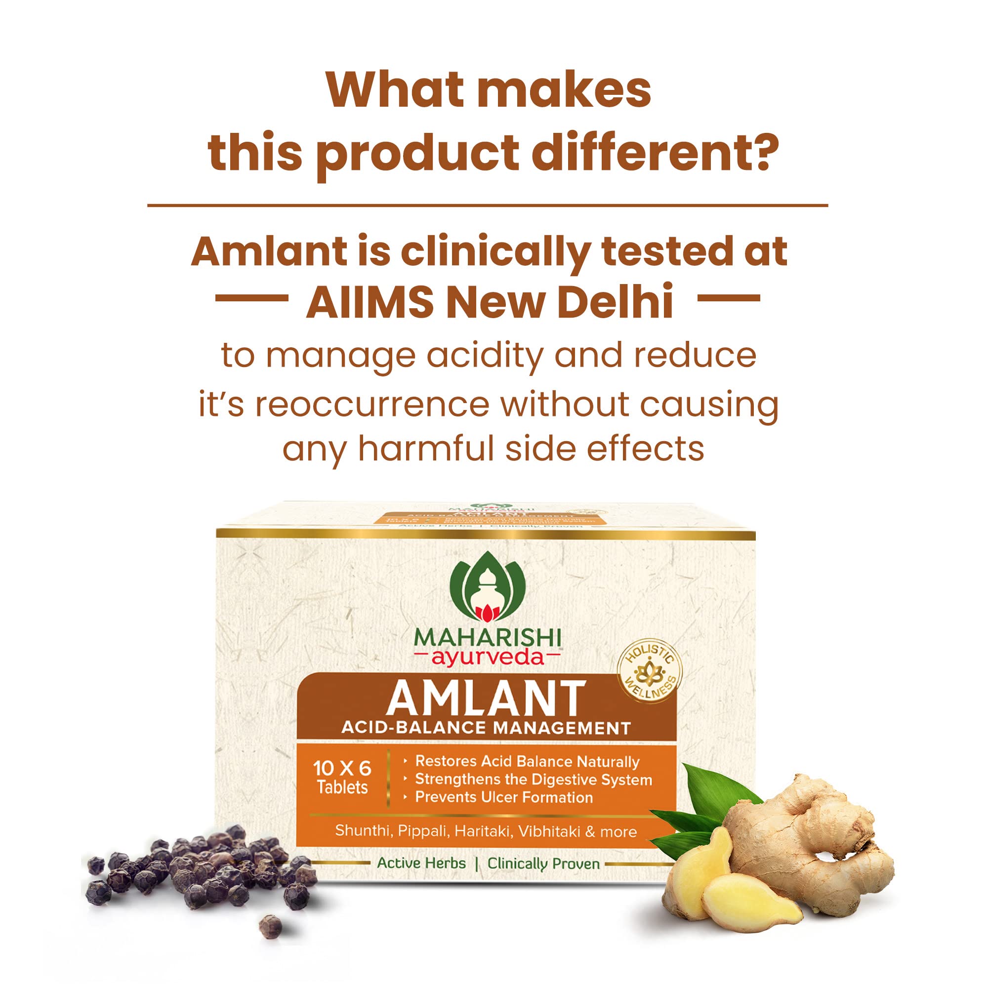 Maharishi Ayurveda Amlant Ayurvedic Medicine for Acidity Gastric