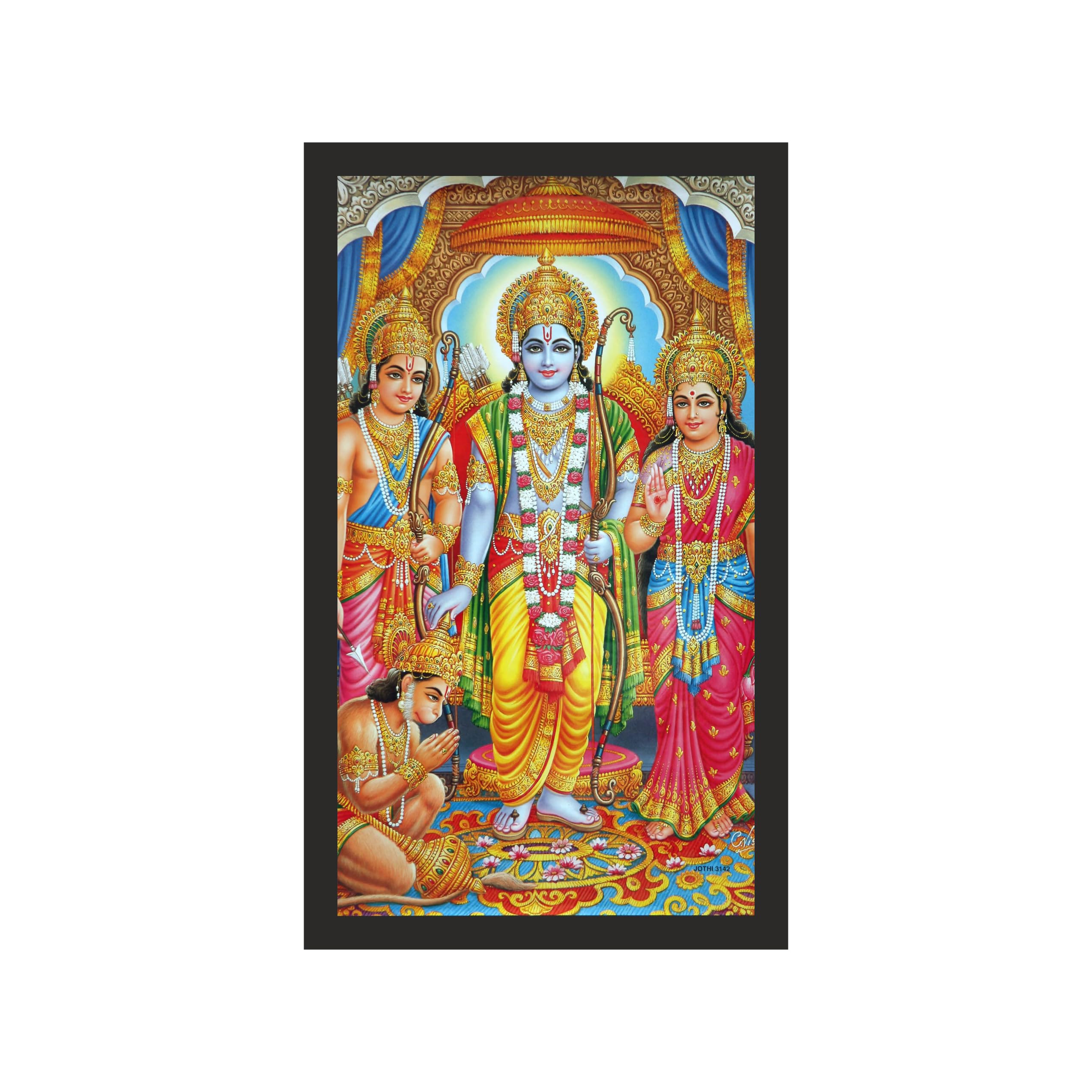 Lord Ram's Colossal Divine Presence, 36x60
