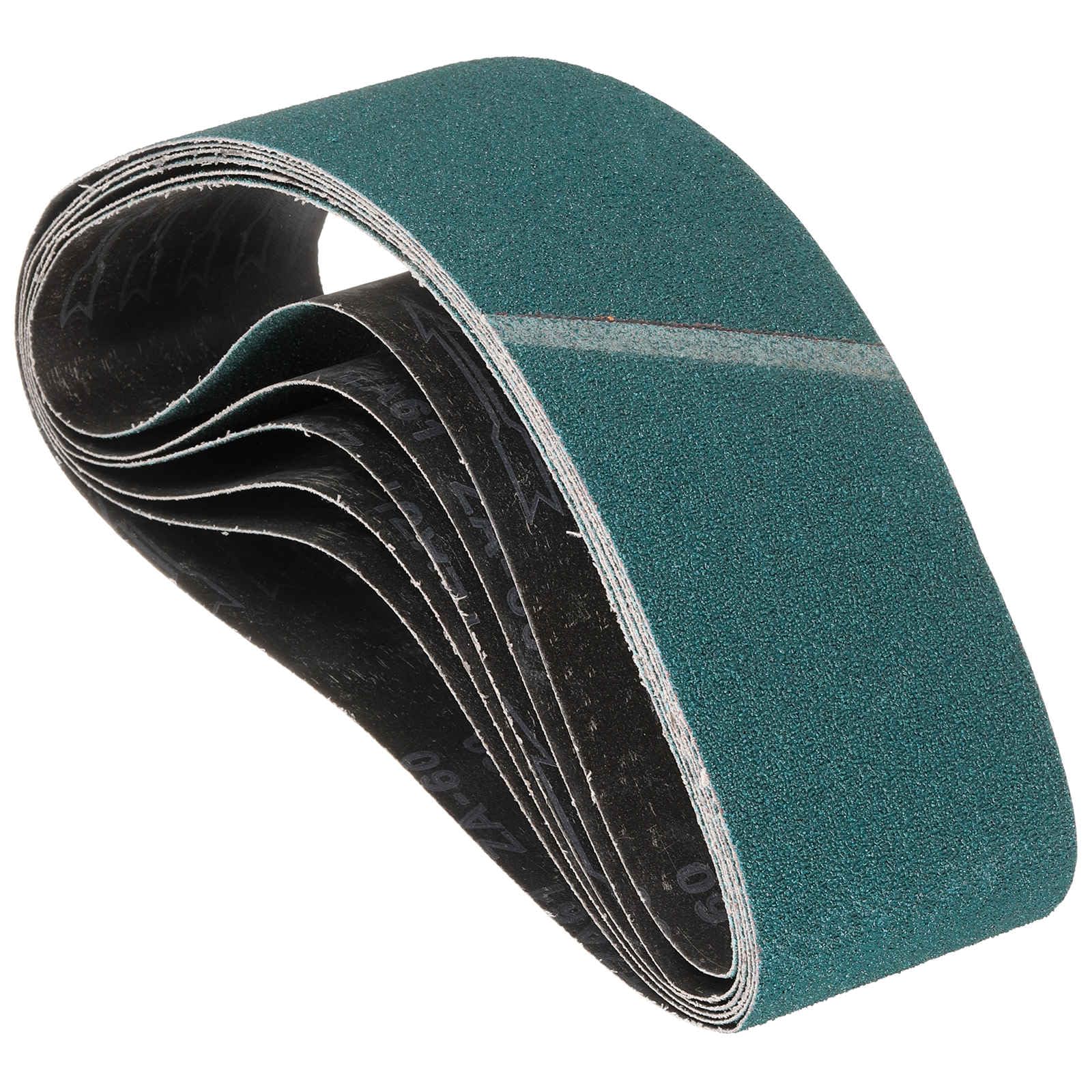 Kozelo 6 Pack Sanding Belts 100mm x 915mm 60 Grit Zirconia Abrasive Belt Sander Paper for Belt Sander Metal Grinding Wood Working Weld Rust Removal