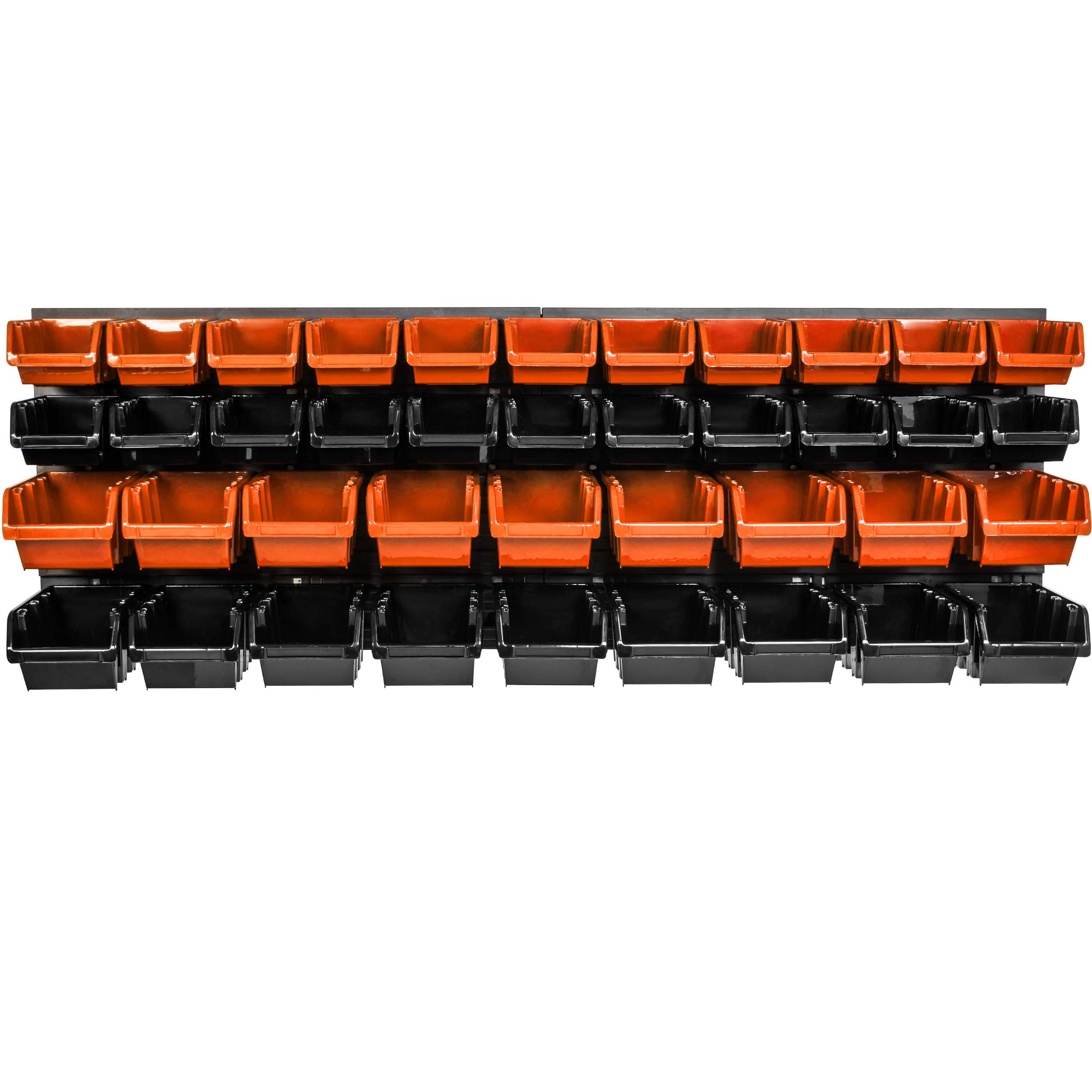 40 szt. pudełek system magazynowy regał ścienny 115 x 39 cm pojemniki do układania w stos pojemniki do przechowywania magazynów magazynowych bardzo mocne płyty ścienne regał rozszerzalny regał warsztatowy regał magazynowy regał ścienny regał ścienny regał