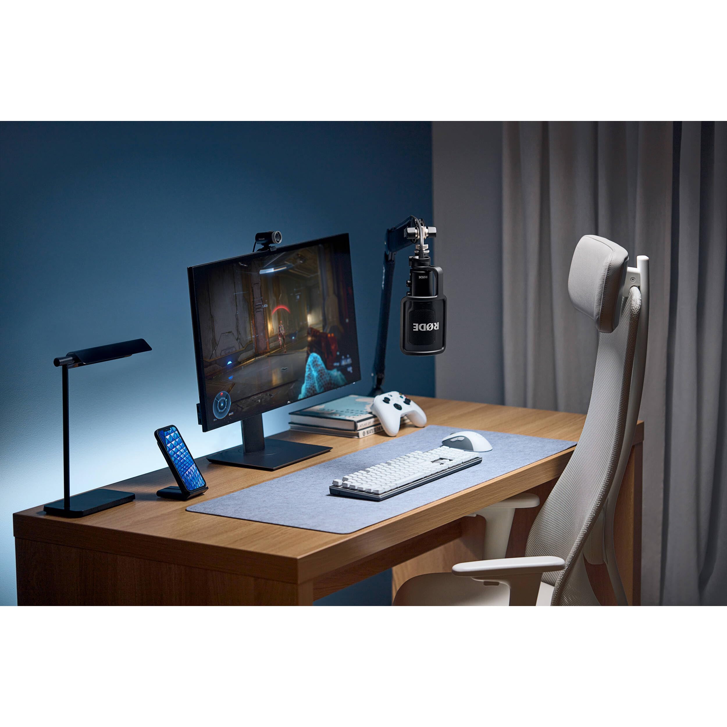 Amazon.co.jp: Rode NT-USB+ USBコンデンサーマイク Rode SC27 ブルー