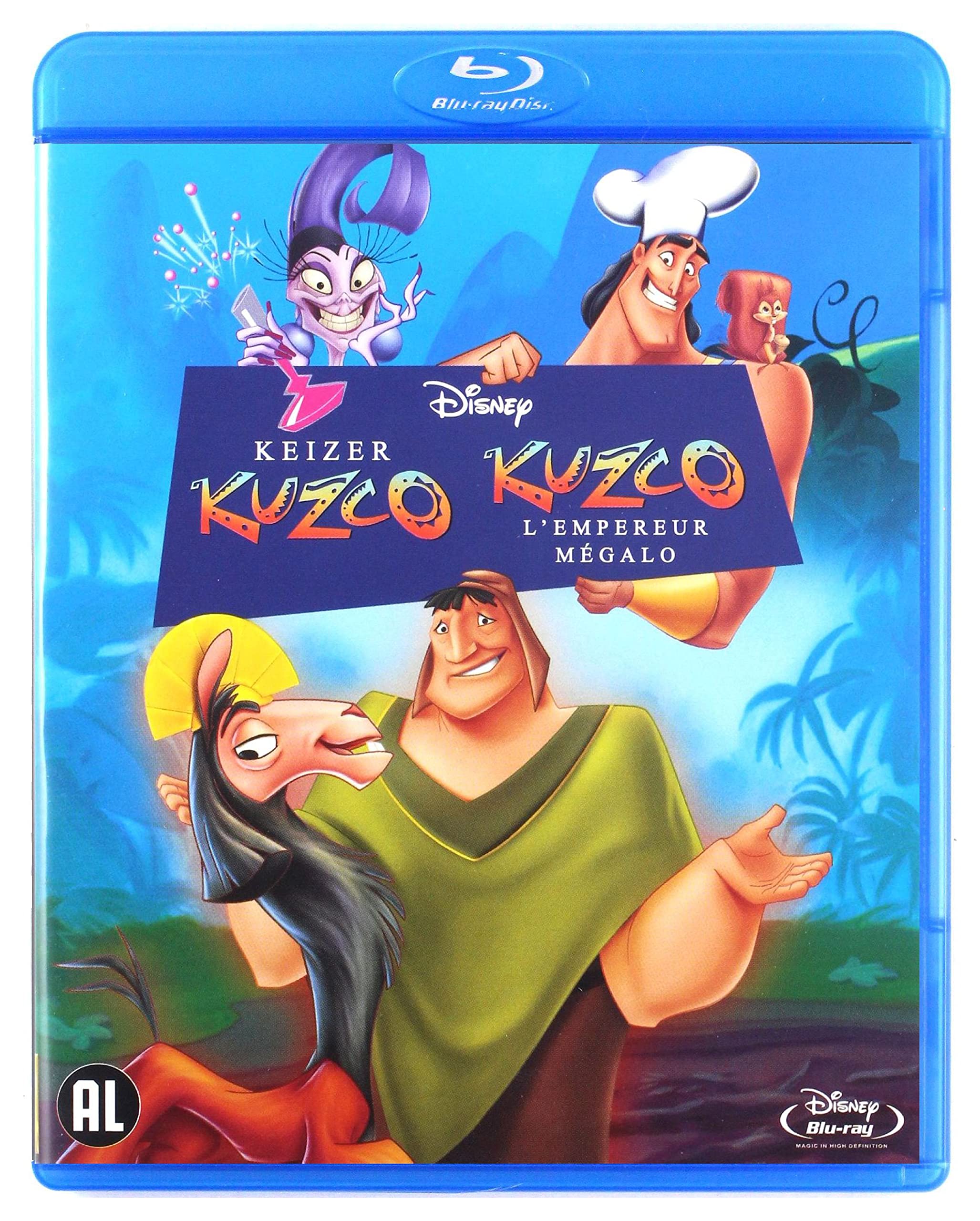 The Emperor's New Groove [Blu-Ray] [Region Free] (English audio. English subtitles)