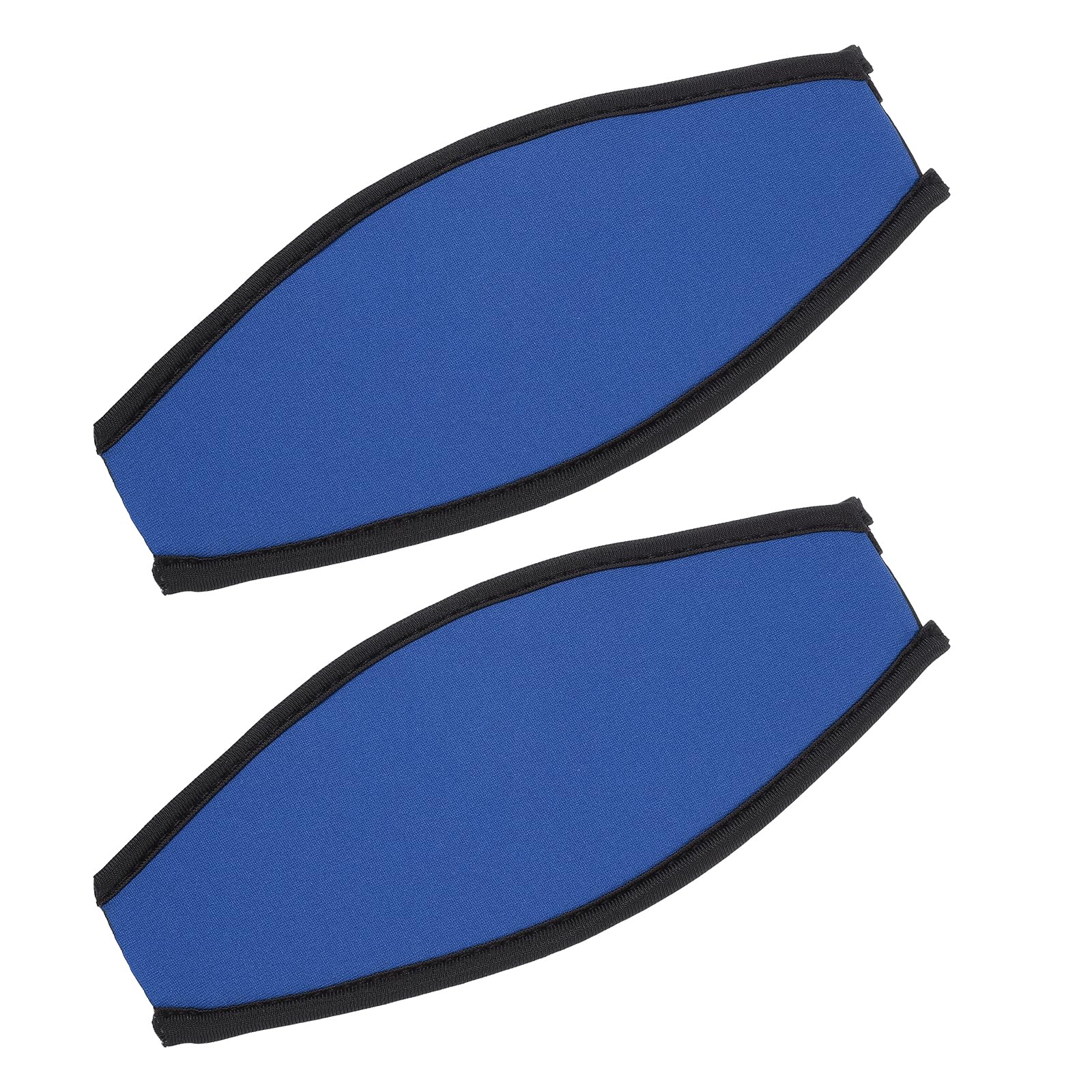 YELARXI Mask Strap Cover, Diving Mask Straps Hair Protector Waterproof Swimming Accessories & 2 Pcs & Neoprene & Blue-Fitting for (Diving/Snorkeling/Swimming/Water Sport)