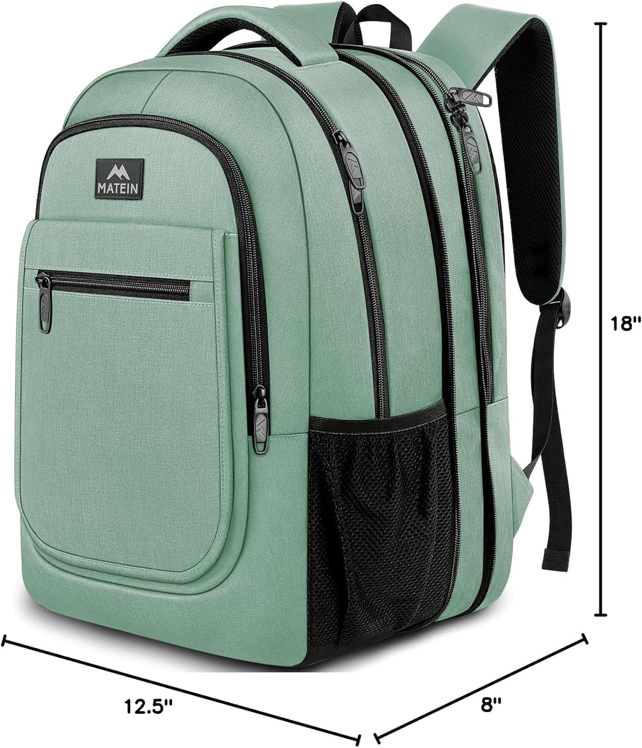MATEIN Laptop Backpack for Girls Teen, Expandable School Backpack 15.6 inch