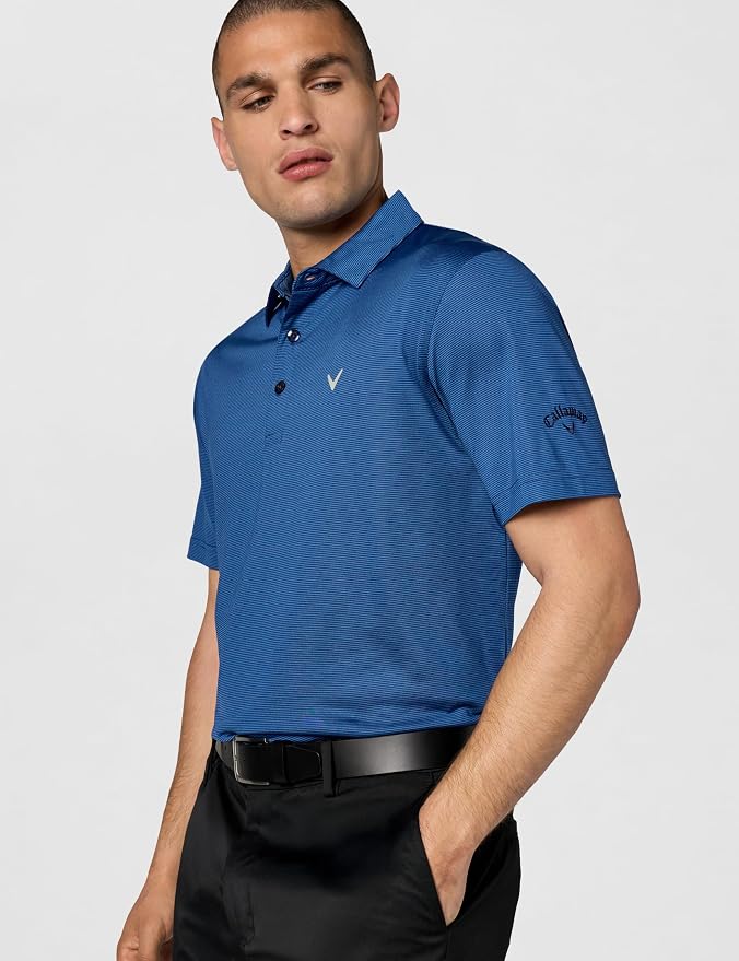 Polo para hombre Callaway cuello sport manga corta miniatura 2