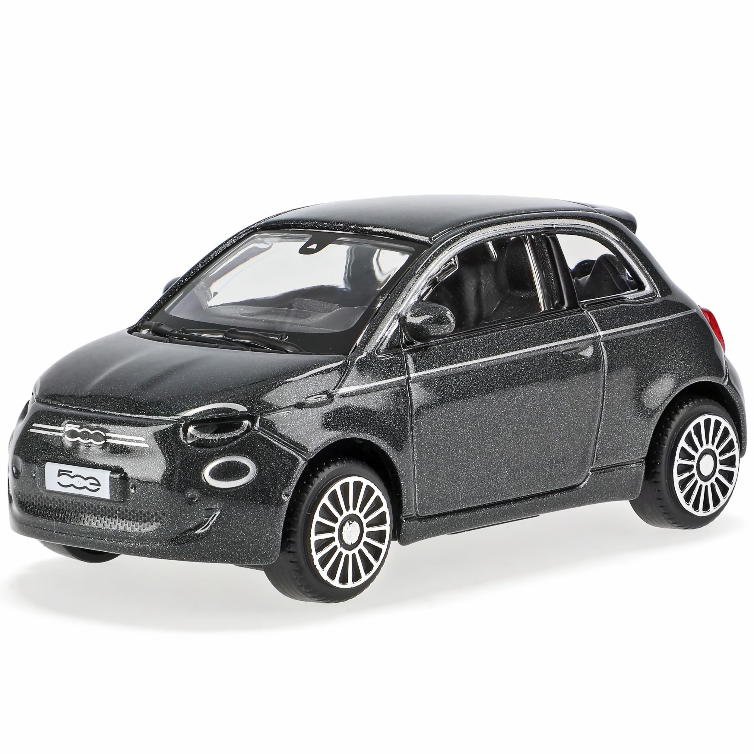Bburago - Fiat 500E - Realistic 1:43 scale model car (random choice among available colors), official FIAT licence, recommended age 3+ years