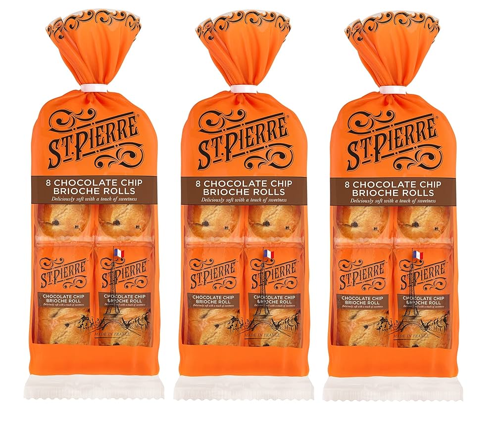 St Pierre Brioche Rolls, 8 Rolls [9.8 Oz (280 G