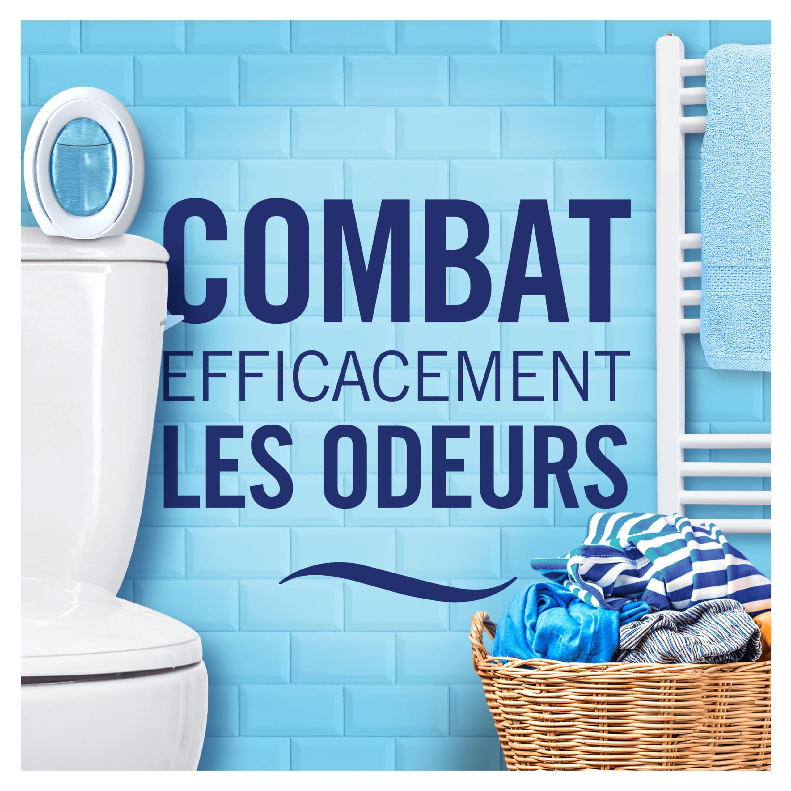 Febreze Petit Coin, Fruits Exotiques Désodorisant WC En Continu Pour Élimination Et Prévention Des Odeurs 1 X