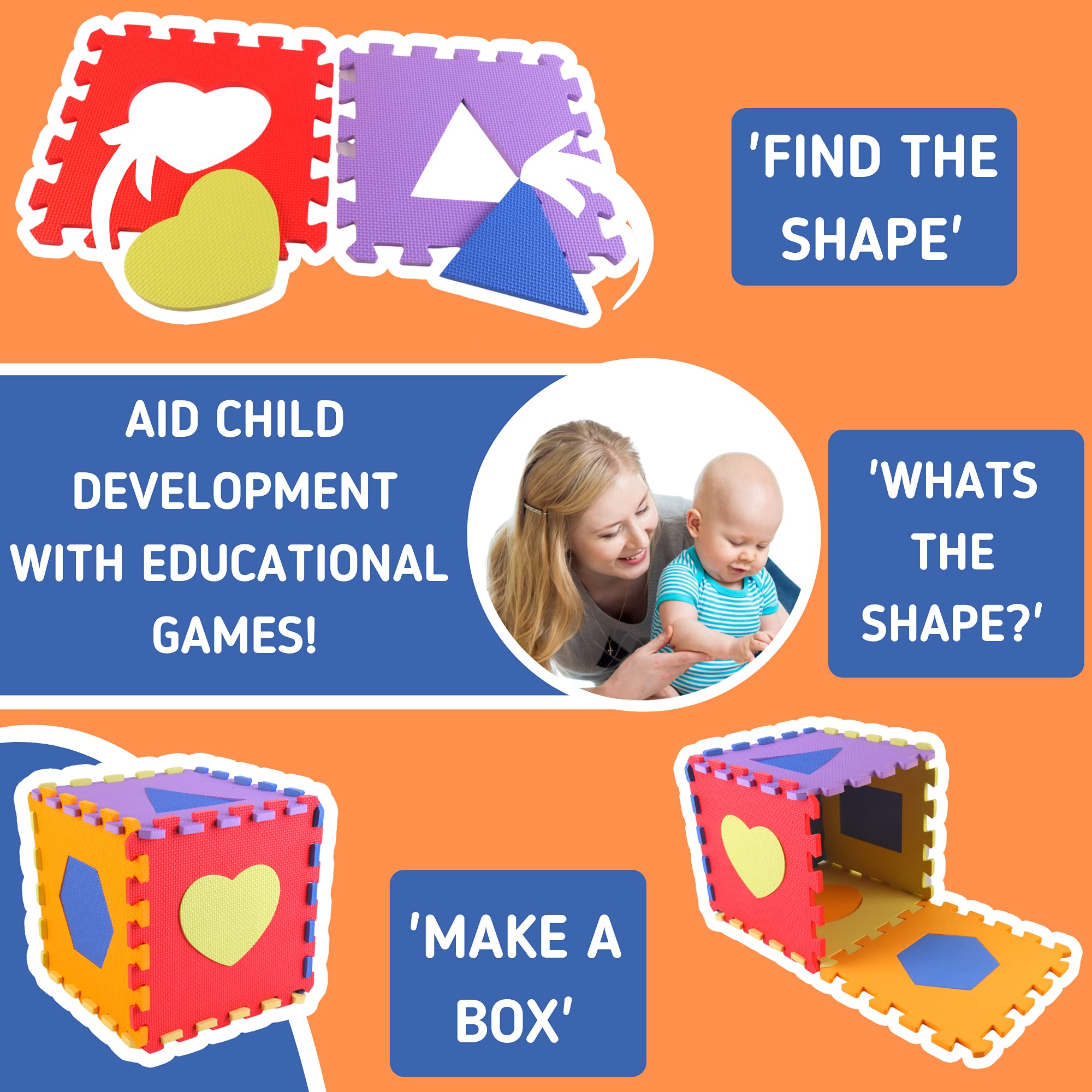 Buy Baby Foam Play Mat Mets British Safety Standards Thick Matting