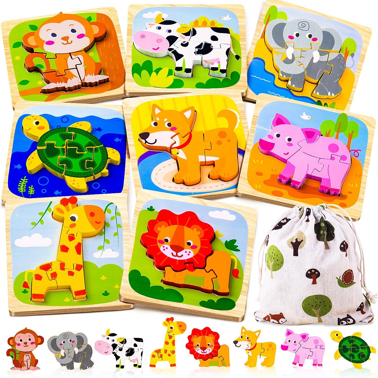 Wooden Puzzle for Toddler 1-3, Pcs Toddler Puzzle Nigeria Ubuy