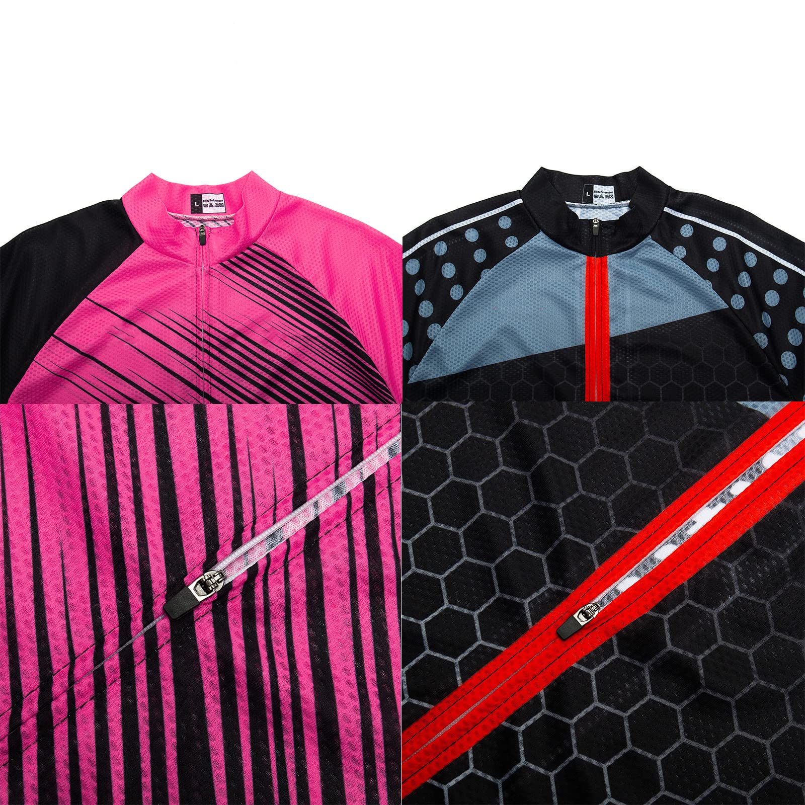 Trajes Ropa de Ciclismo para Hombre,Camisetas de Ciclismo de Manga Larga + Acolchados en 3D Pantalones/Culotte Ciclismo Largo,Maillot de Ciclismo de otoño e Invierno