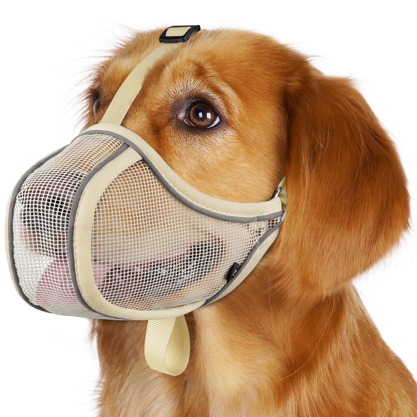 Muselière en maille souple Mayerzon pour chiens petits et moyens