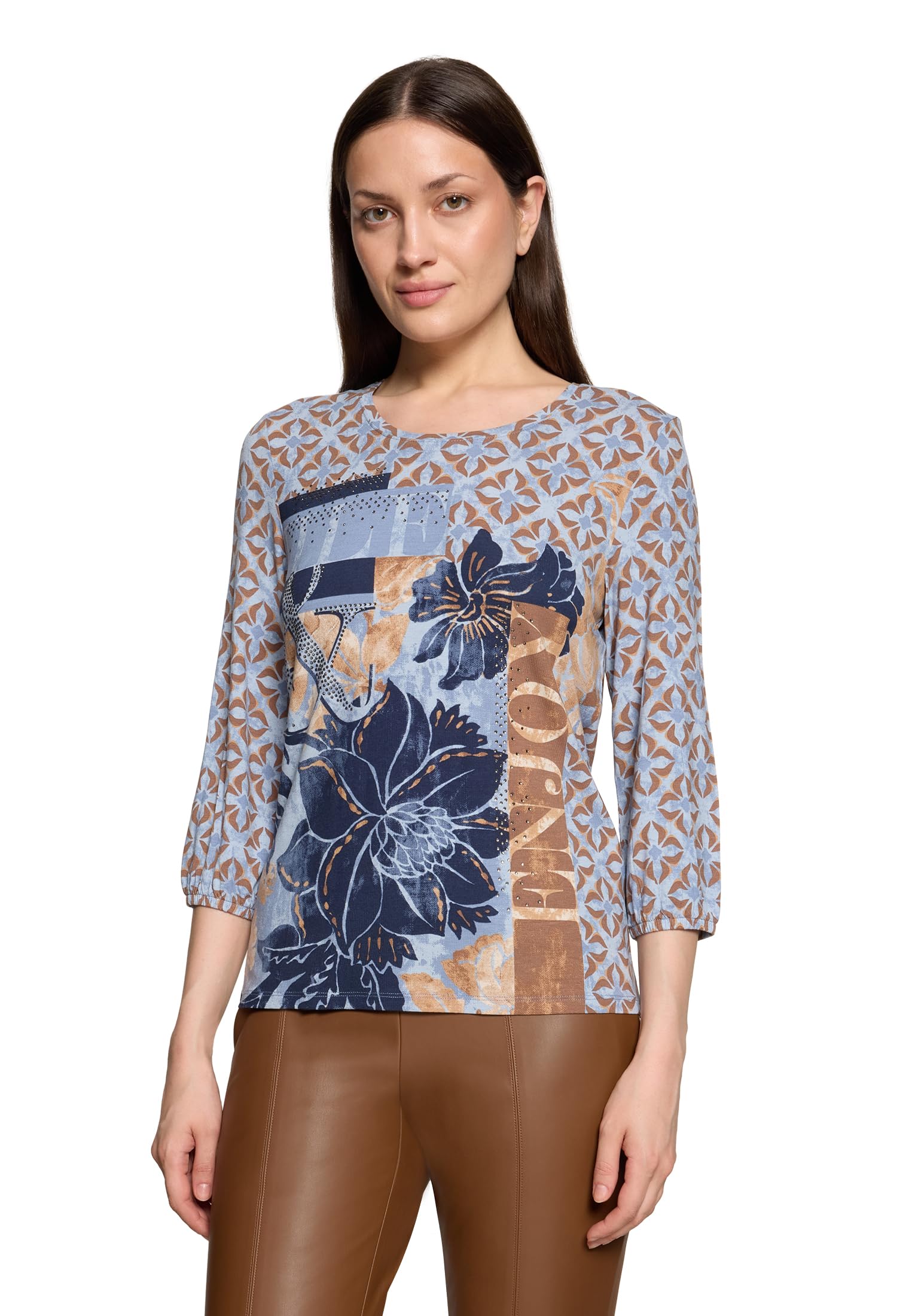 Betty Barclay Damen Oversize-Shirt mit Aufdruck
