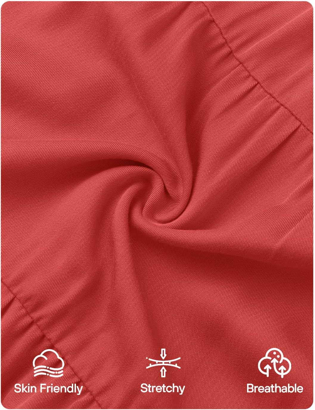 ZESICA Women's Summer Casual Maxi Dress 2026 Puff Short Sleeve V Neck Ruffle Tiered Flowy Boho Beach Dresses - Image 6