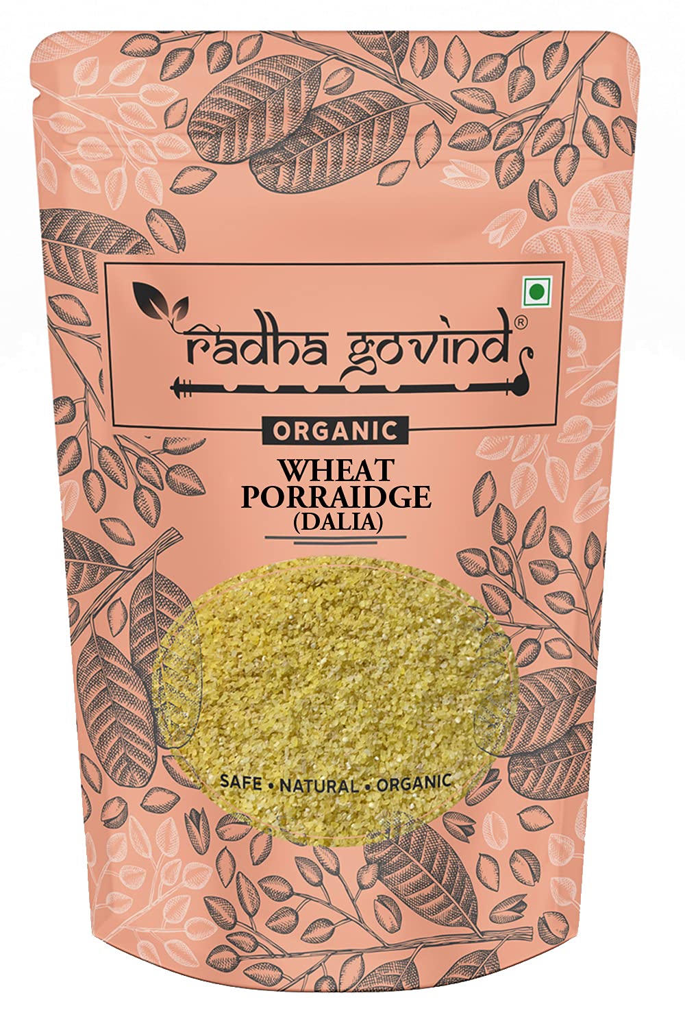 Radha Govind Organic Kesari Daliya | Wheat Daliya | Organic Broken Wheat 500 Gram, Certified Organic (B08FCTZFFV) Amazon Price History, Amazon Price Tracker