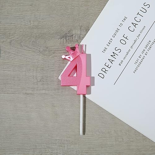 Miniatura 9 de Velas rojas de cumpleaños de 3.15 pulgadas, velas rojas con número 1 para tarta, decoración de pastel número 1 para decoraciones de cumpleaños