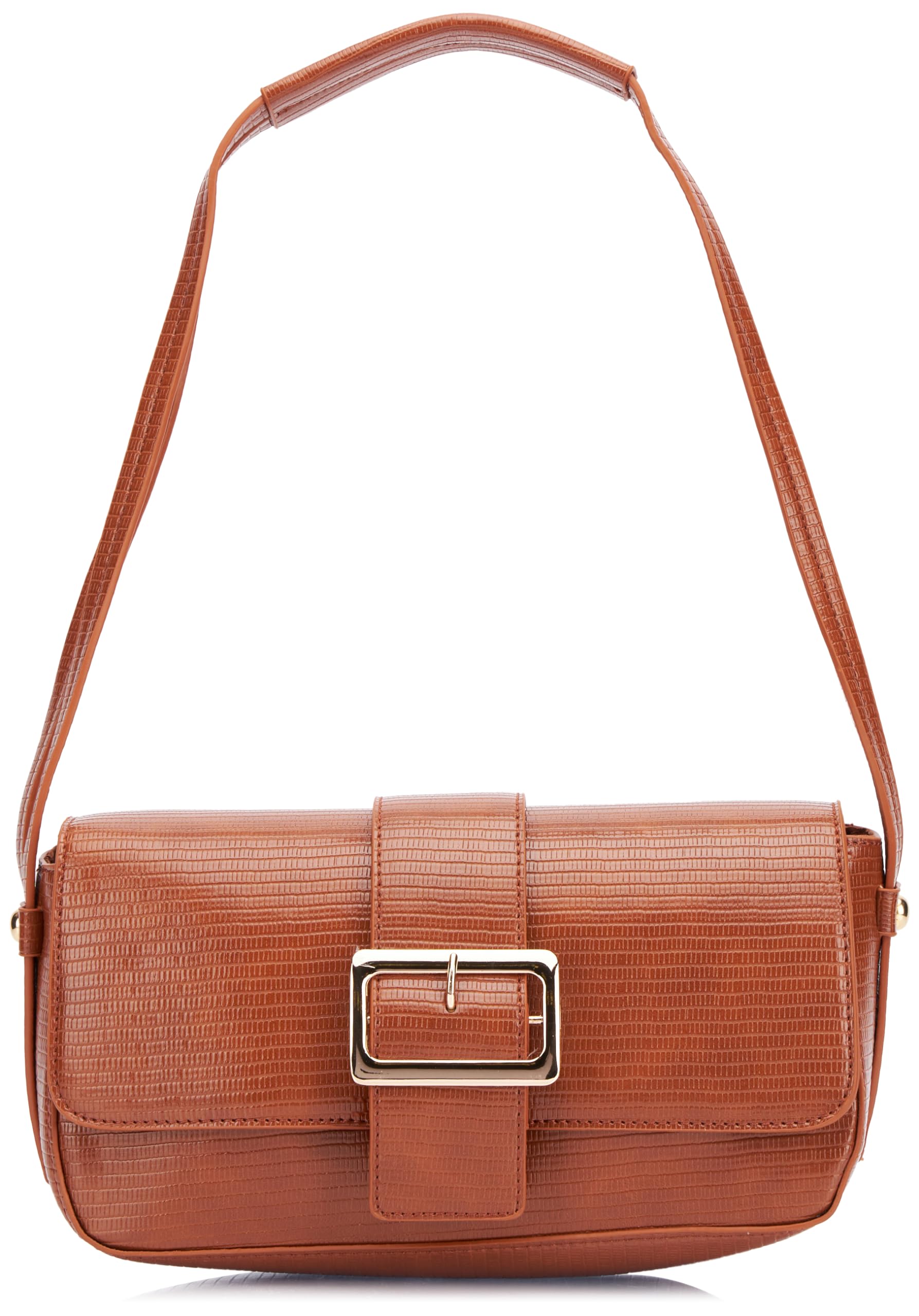NAEMI Women's Shoulder Bag, Camel, One Size