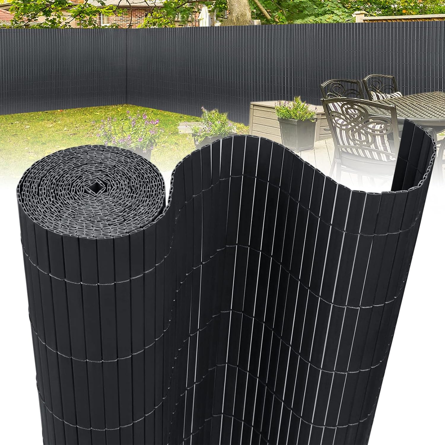 Amazon.de ACXIN PVC Sichtschutzmatte, Doppelte Verstärkung Sichtschutz