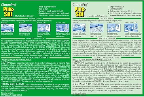 Miniatura 14 de CloroxPro Pine-Sol Limpiador multisuperficie, pino original, 60 onzas líquidas (el paquete puede variar)