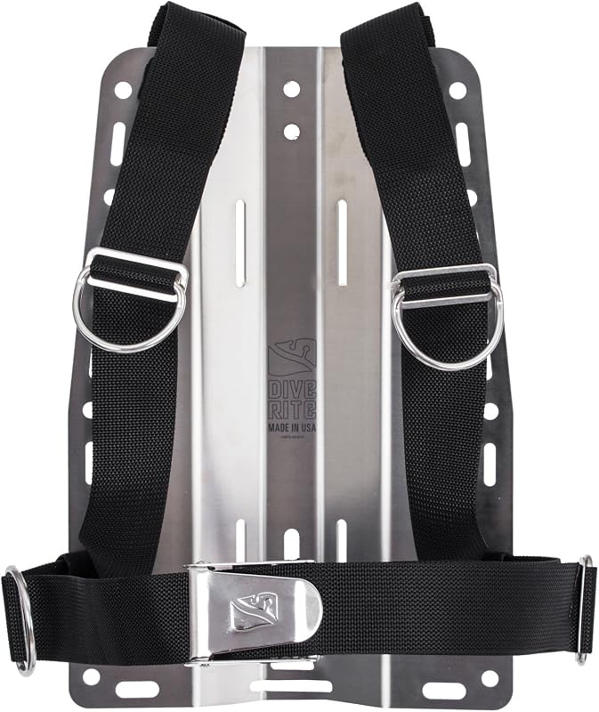 Dive Rite Harness, Basic, Black, One Size, (BC1063)