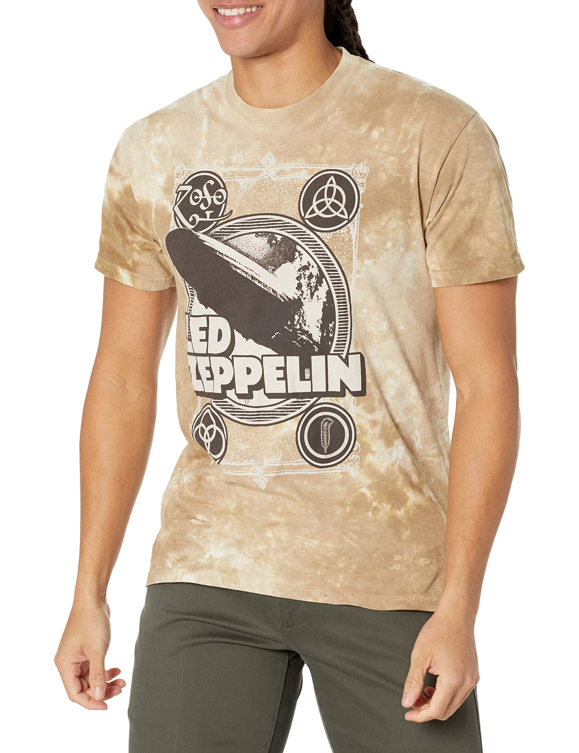 Liquid BlueMen's Zeppelin Poster T-Shirt