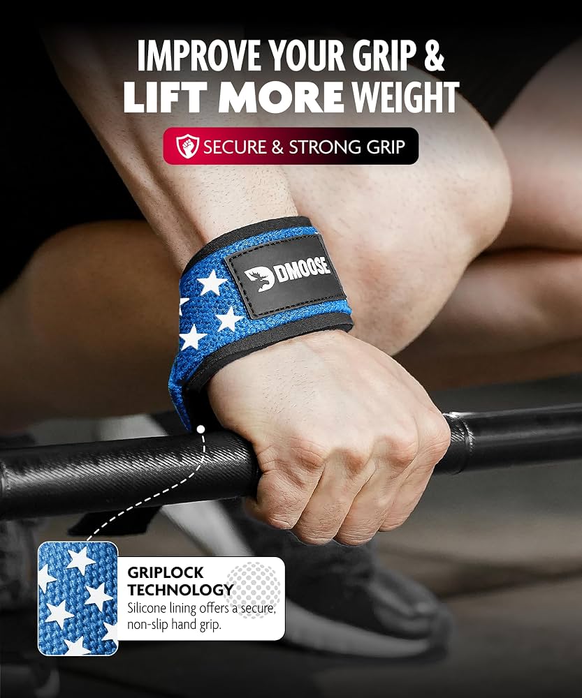 Sangles De Levage Musculation - Strap Poignet Rembourré Néoprène - Deadlift, CrossFit, Fitness