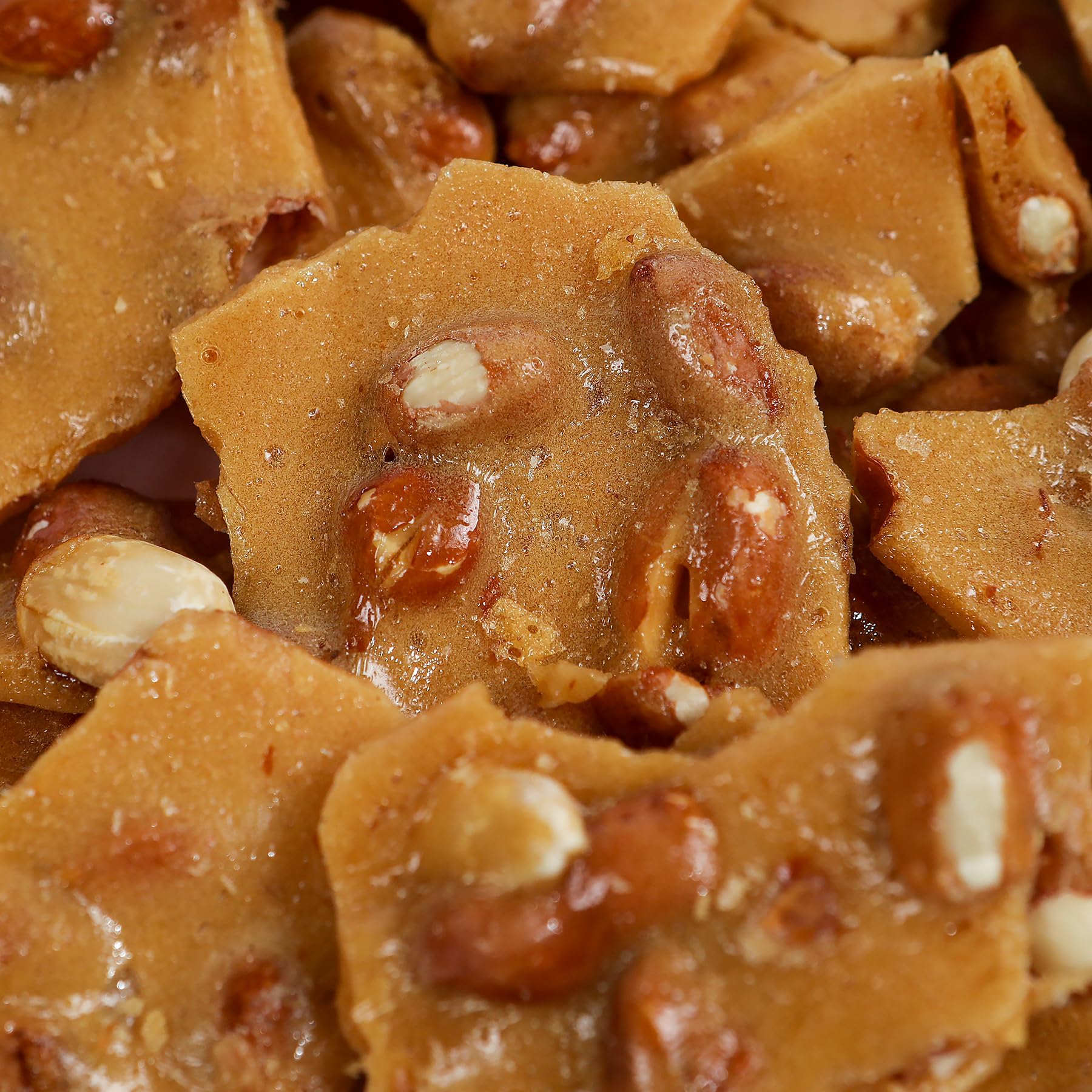 Home Style Peanut Brittle Candy by Smarty Stop (1 Pound (Pack of 1))