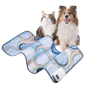 Boqii Pet Training Mat,Scat Shock Mat for The for Dogs or Cats,3 Adjustable Shock Levels,High Security, Low Power Consumption, Ultra-Long Standby Time,59x14 Inch