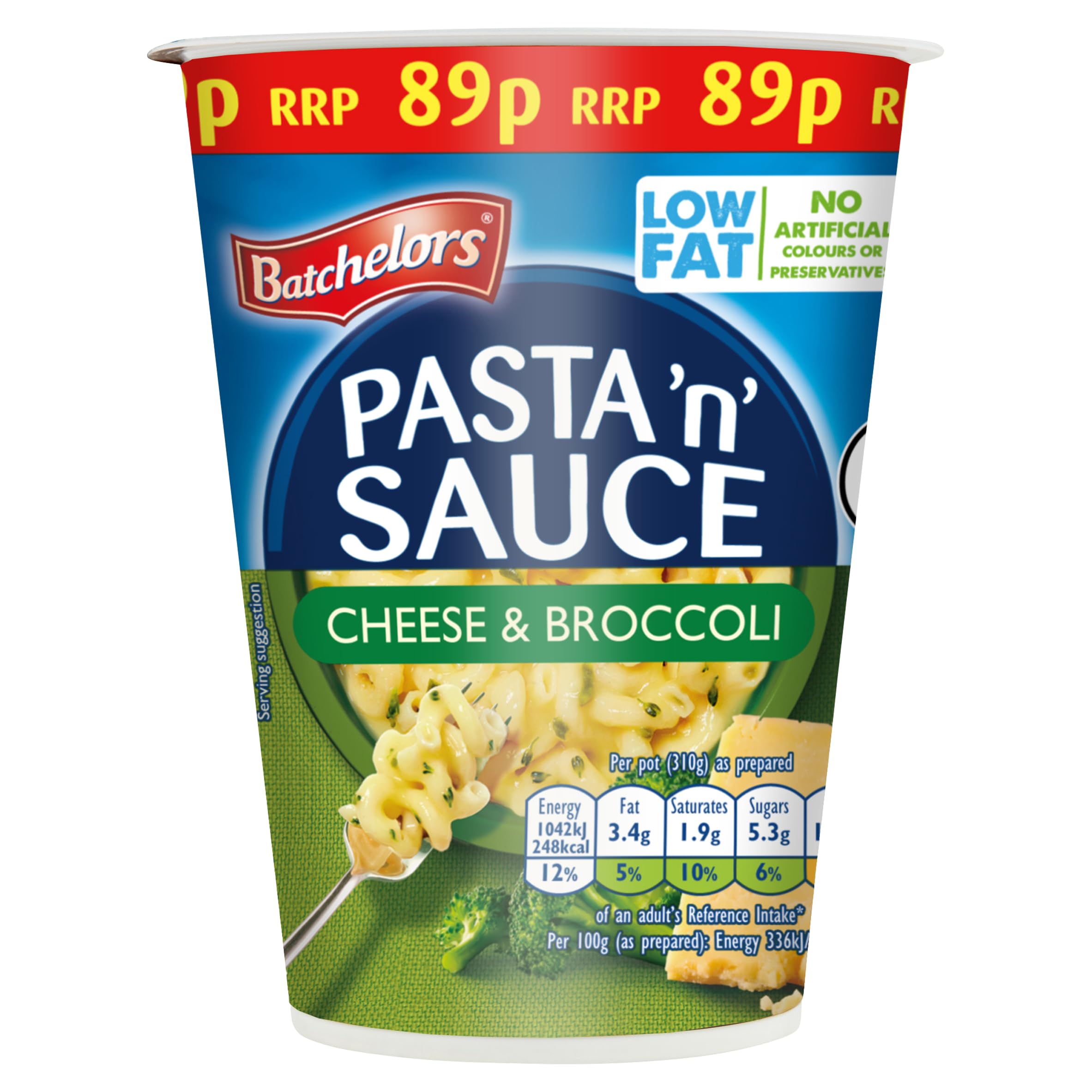 Compare batchelor's cheese & broccoli pasta'n'sauce pot pm 89p *new ...