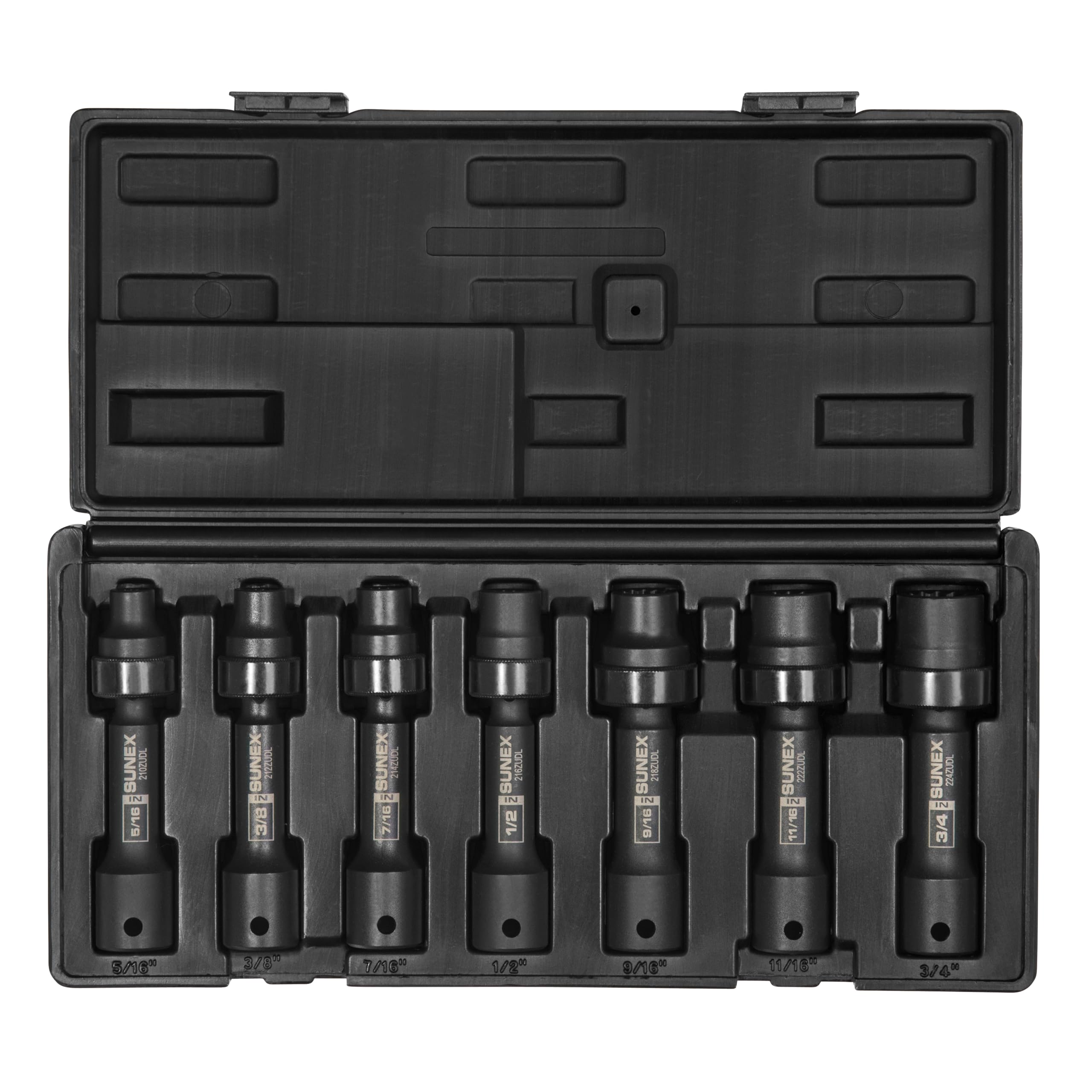 2696 1/2-Inch Drive SAE 12-Point Driveline Socket Set, 7 Piece