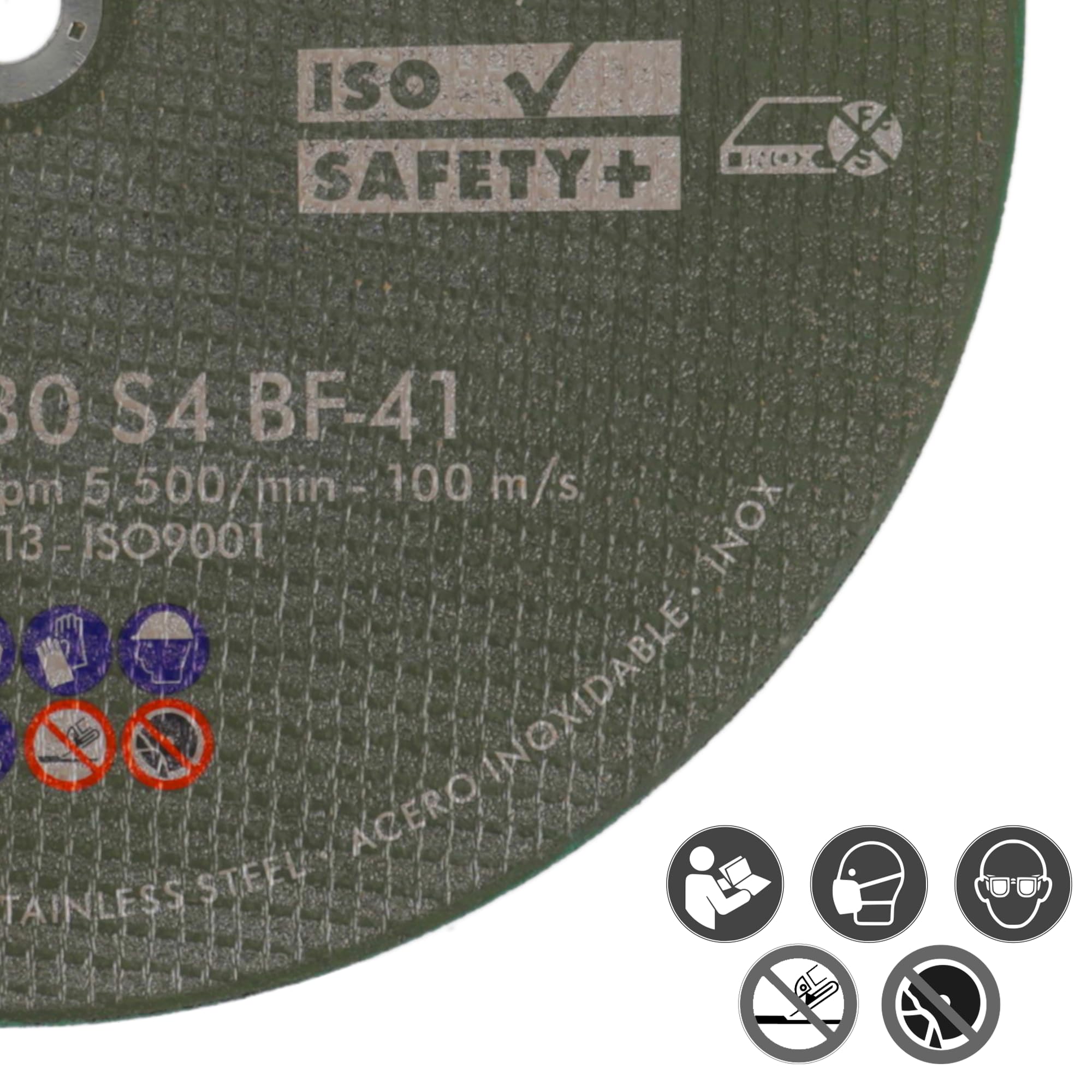Disque à tronçonner PRODIAMANT 350 mm x 25,4 mm x 3,5 mm lot de 10 pour métal et acier