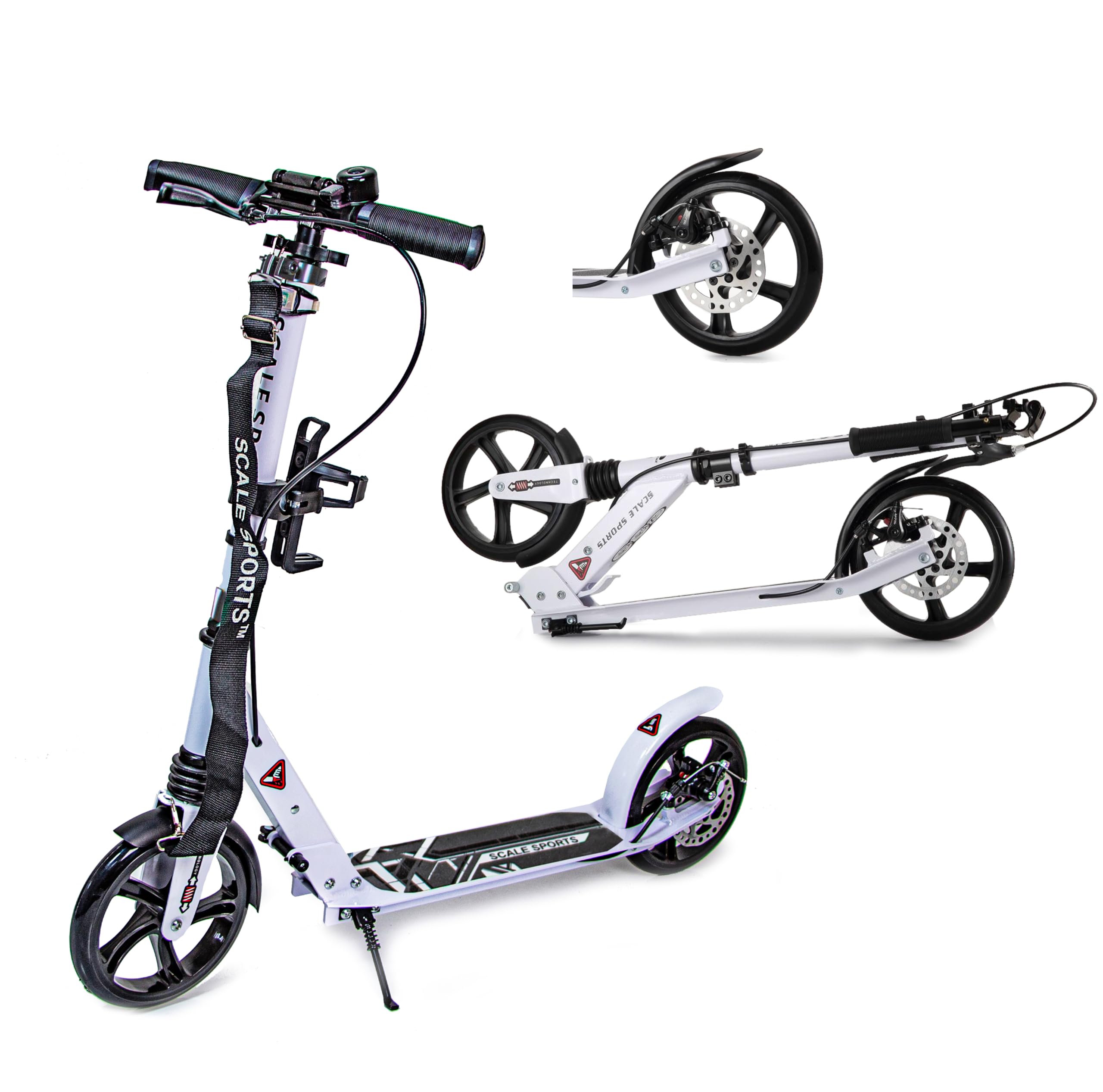 Scale Sports - Trottinette pliable pour adultes jusqu'à 100 kg ...