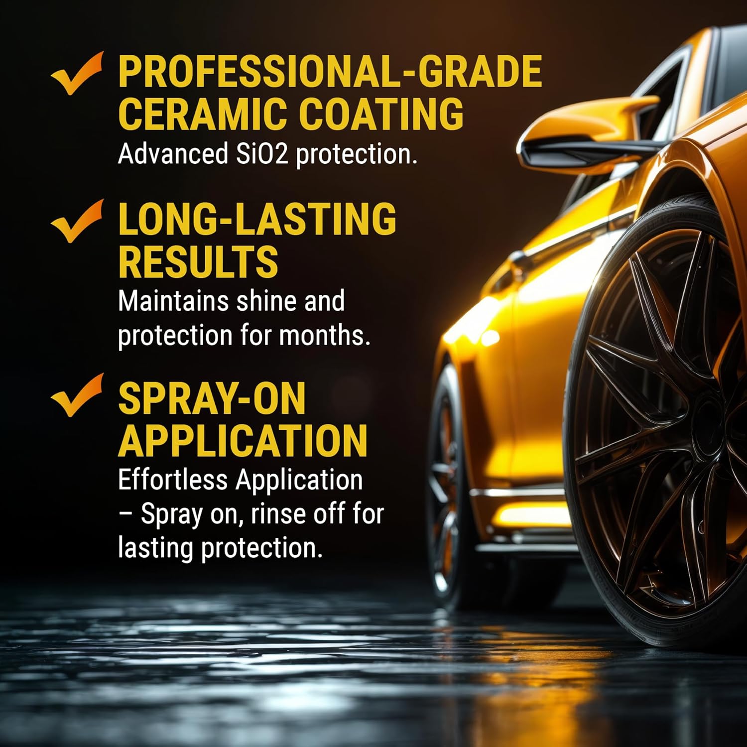 McKee's 37 - Hydro Blue Pro Sio2 Coating - Advanced Yet Easy Spray on Rinse Off Ceramic Coating for Enhanced Shine & Hydrophobic Protection (22 oz)