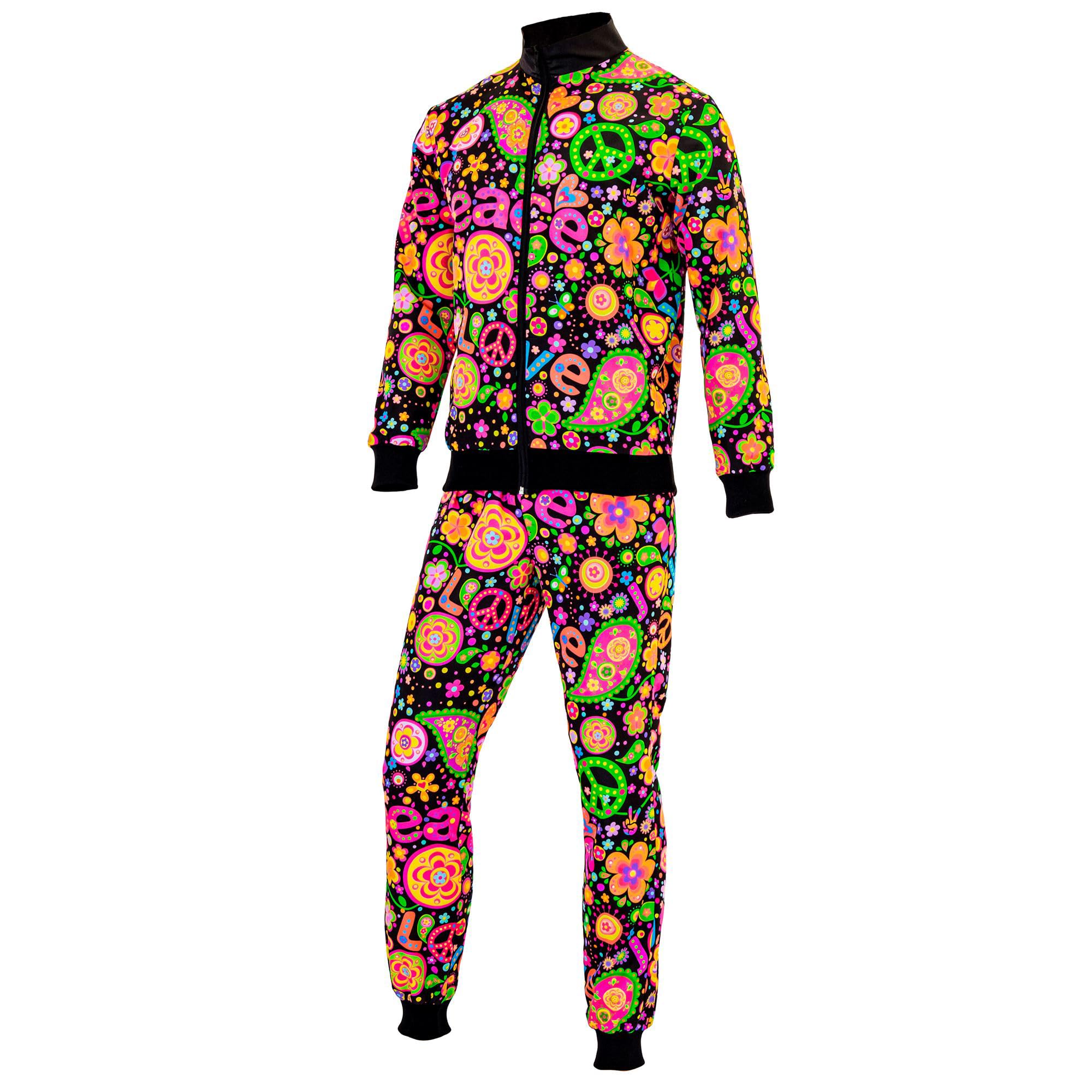 W WIDMANN MILANO Party Fashion - Kostüm Trainingsanzug, Peace & Love