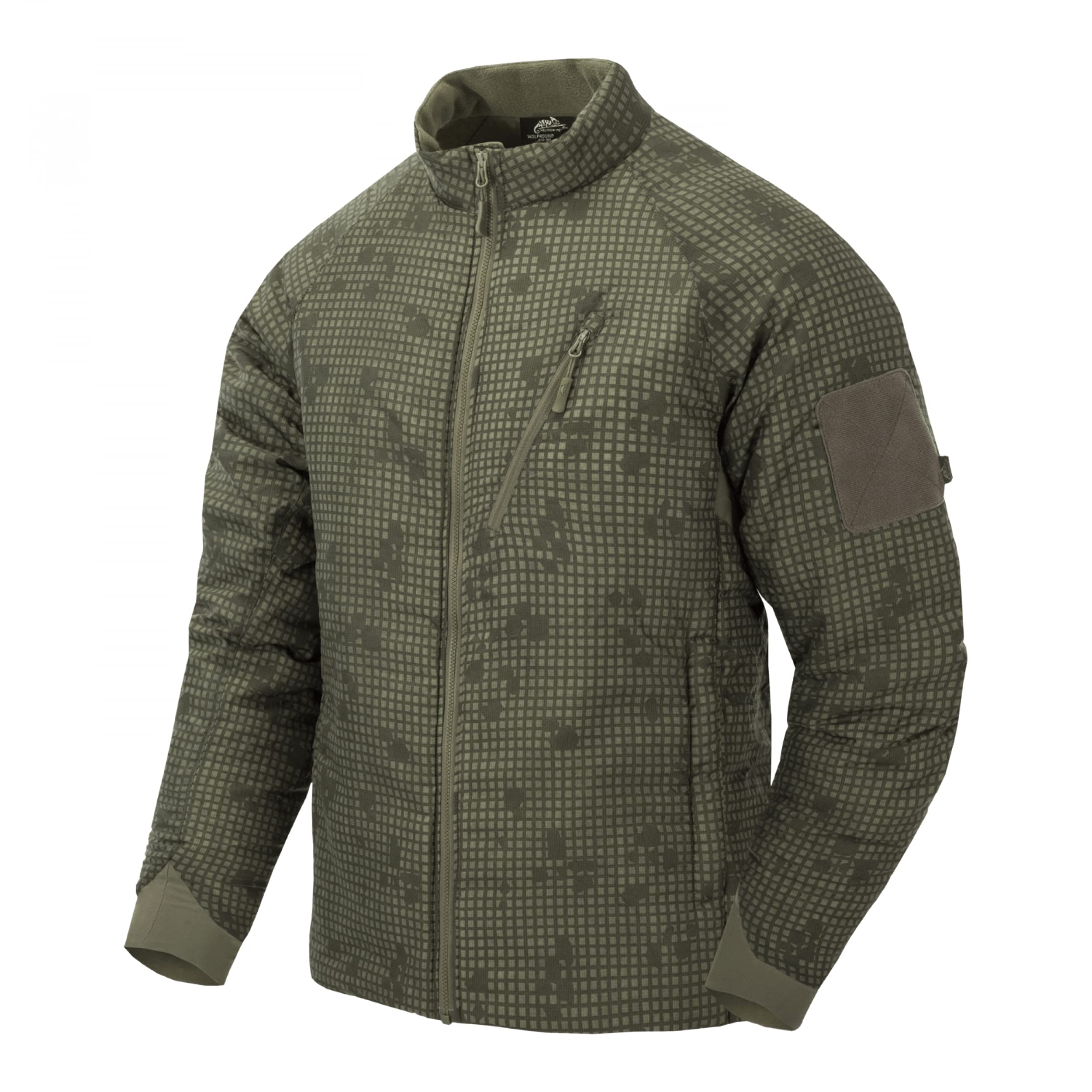 Helikon-Tex Men's Green Wolfhound Light Insulated Jacket Desert Night Camo Size L