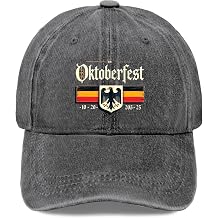Oktoberfest Germany Eagle Flag Hat for Women Funny Baseball Cap Funny Gifts for Women