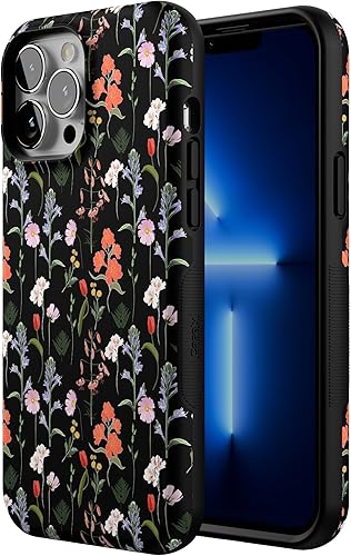 Miniatura 167 de Casely Funda para iPhone 13 Pro Max Jardín dorado Floral de girasol amarillo Compatible con MagSafe Diseño protector audaz Jardín Dorado