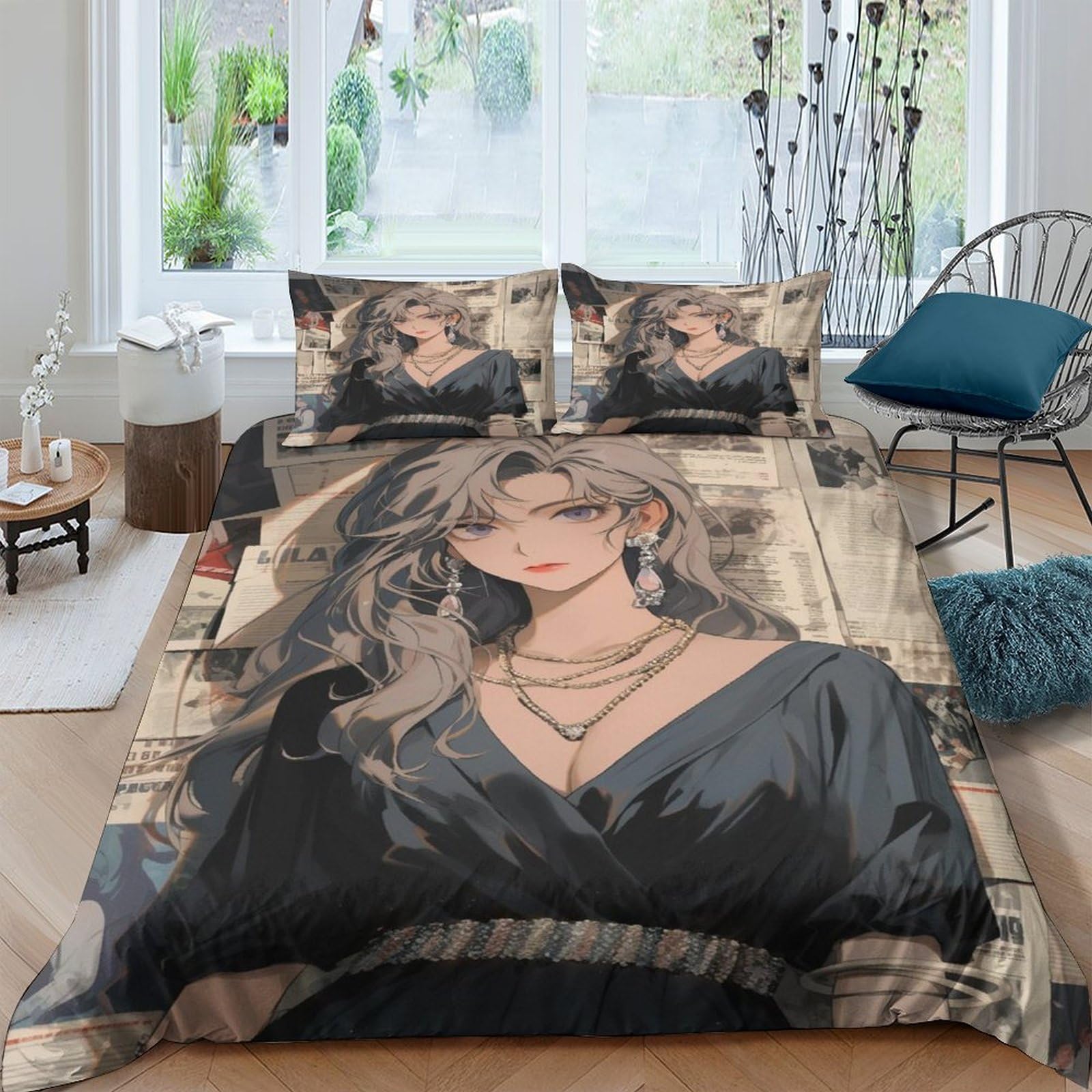 Housse de couette imprimée 3D pour transformer votre chambre King