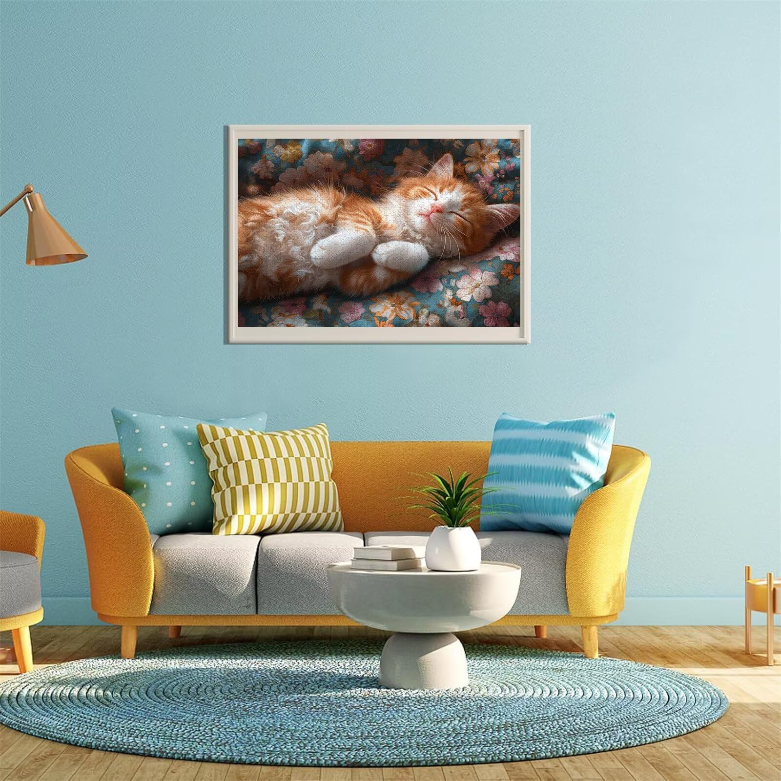 Puzzle Erwachsene 2000 Teile Katze Haustier Educa Jigsaw für Kinder ab 8 Jahren Mädchen Jungen, Erwachsene Impossible Klassische Puzzles Schwer, Anspruchsvoll Spielspaß, Als Geschenke 70x99cm t-634
