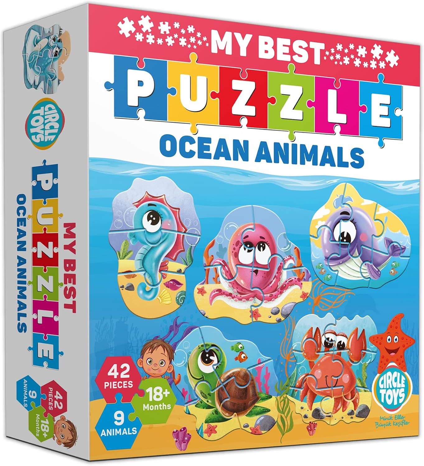 Circle Toys My Best Puzzle Hayvanlar