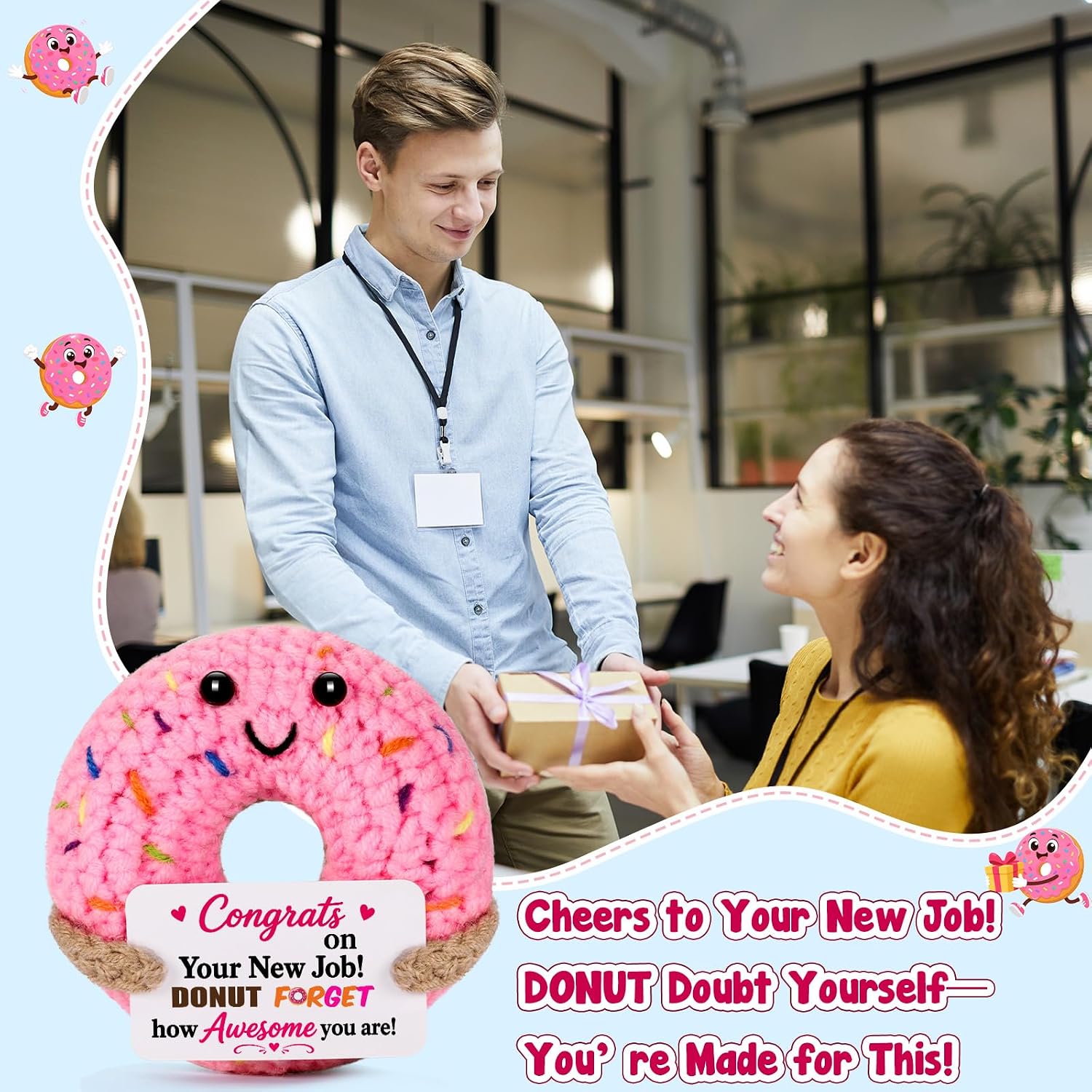BuiltFit New Job Gifts for Women - Farewell Goodbye Gift for Coworkers image 3