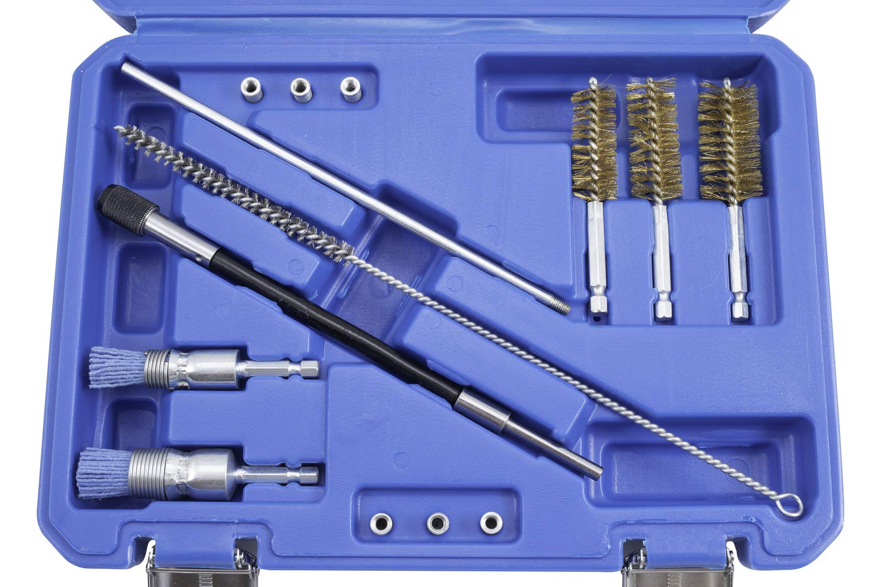QUATROS QS20335 - Kit di pulizia per iniettori motori diesel, 14 pezzi