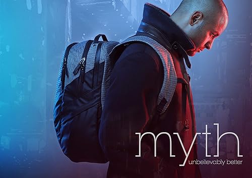 Miniatura 10 de STM Myth - Mochila de 28 L, duradera, elegante y con bolsillos, se adapta a portátiles de 15 pulgadas y MacBook Pro de 16 pulgadas con protección