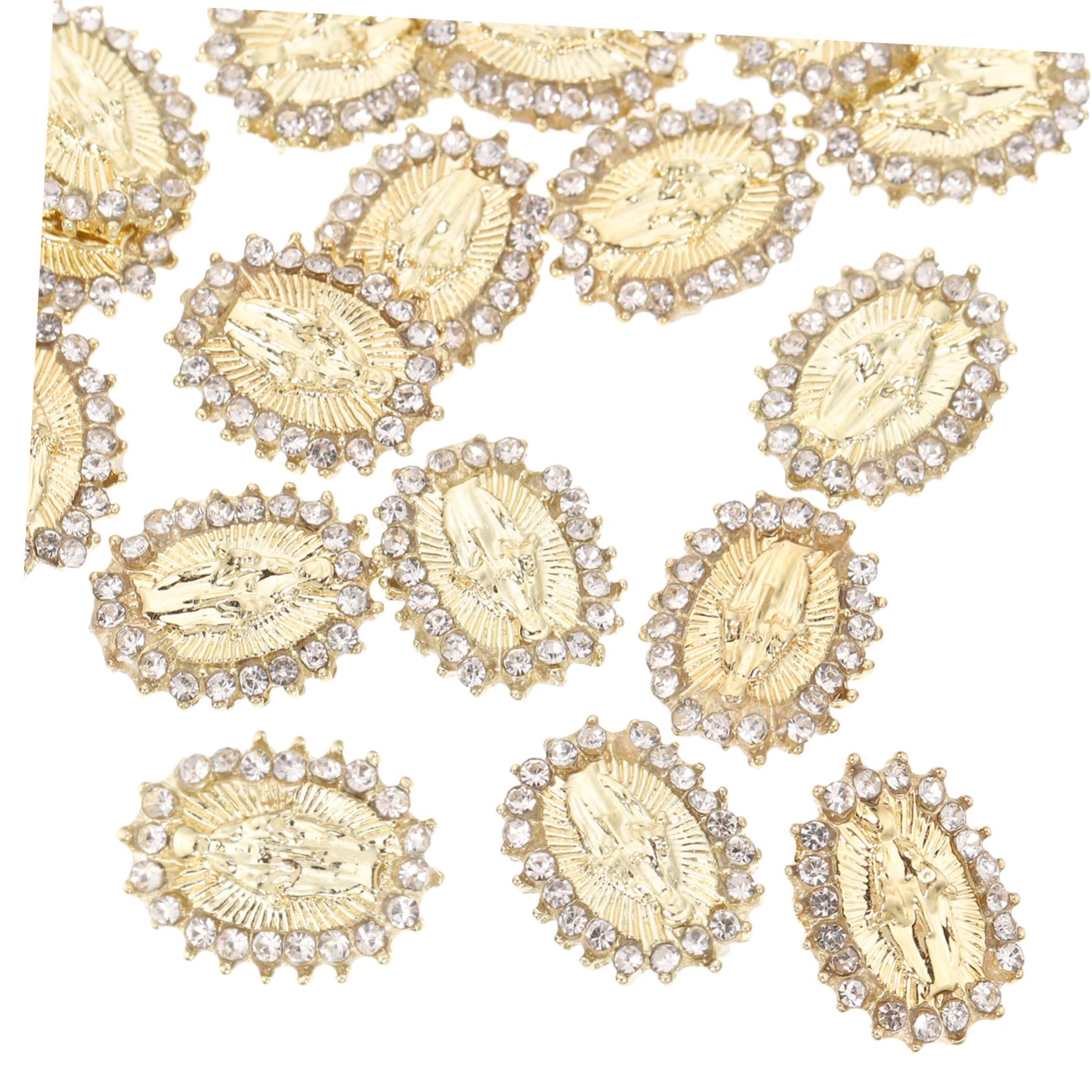VALICLUD 5 set Gioielli Con Diamanti Per Unghie Ciondoli Per Unghie Punte Per Unghie Manicure Strass Nail Art Decorazioni Per Nail Art Decorazioni Per Nail Art 20 pezzi * 5