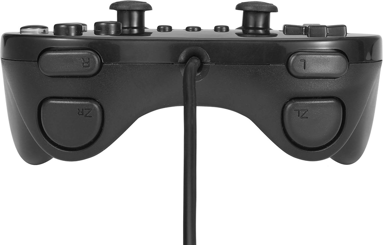 Poulep 1 Pack Classic Retro Wired Controller for Wii (Black)