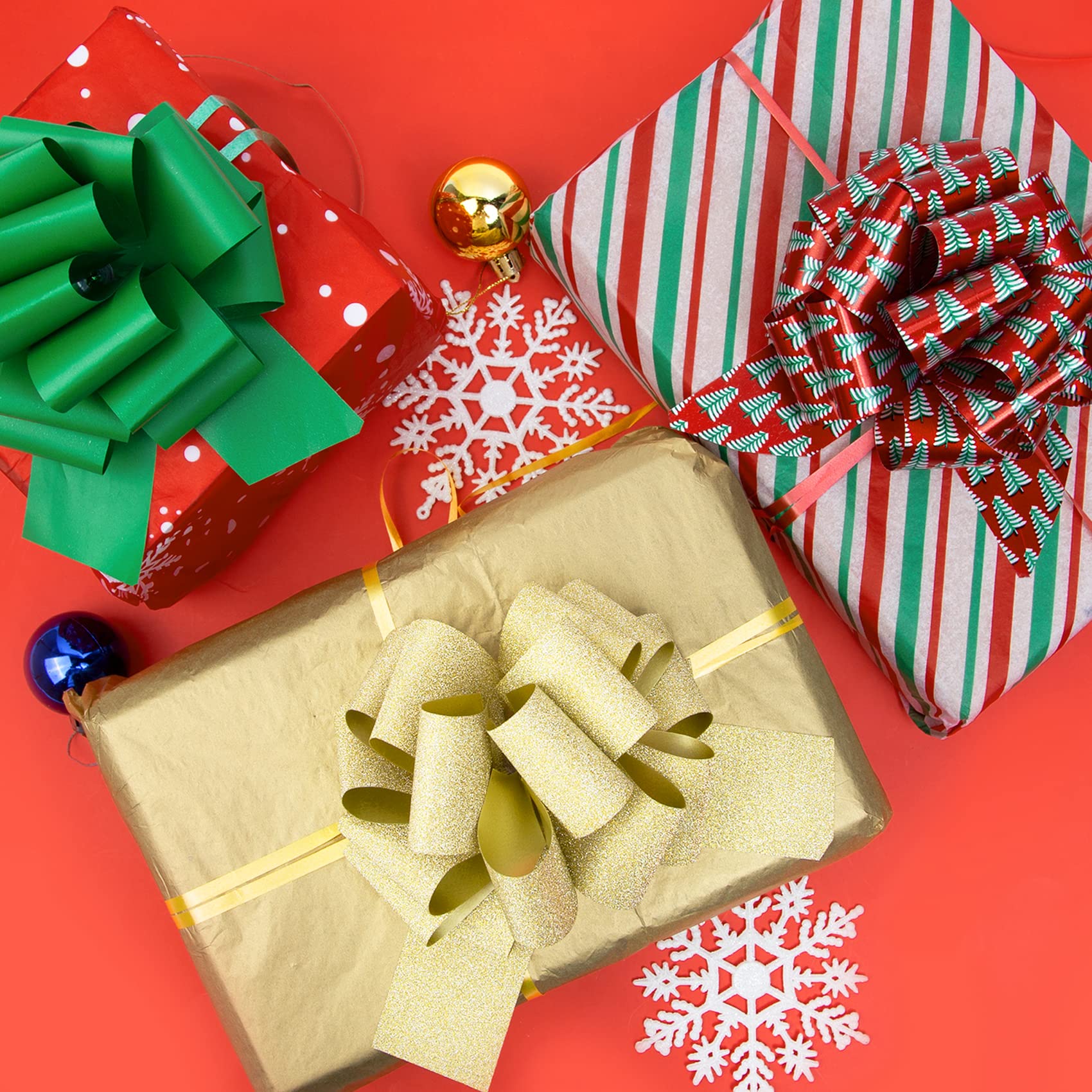 5 Piezas De Lazos Para Tirar, Cinta De Regalo, Envoltura De Regalo Cinta  Para Empavesar Tirar, image size:1700x1700