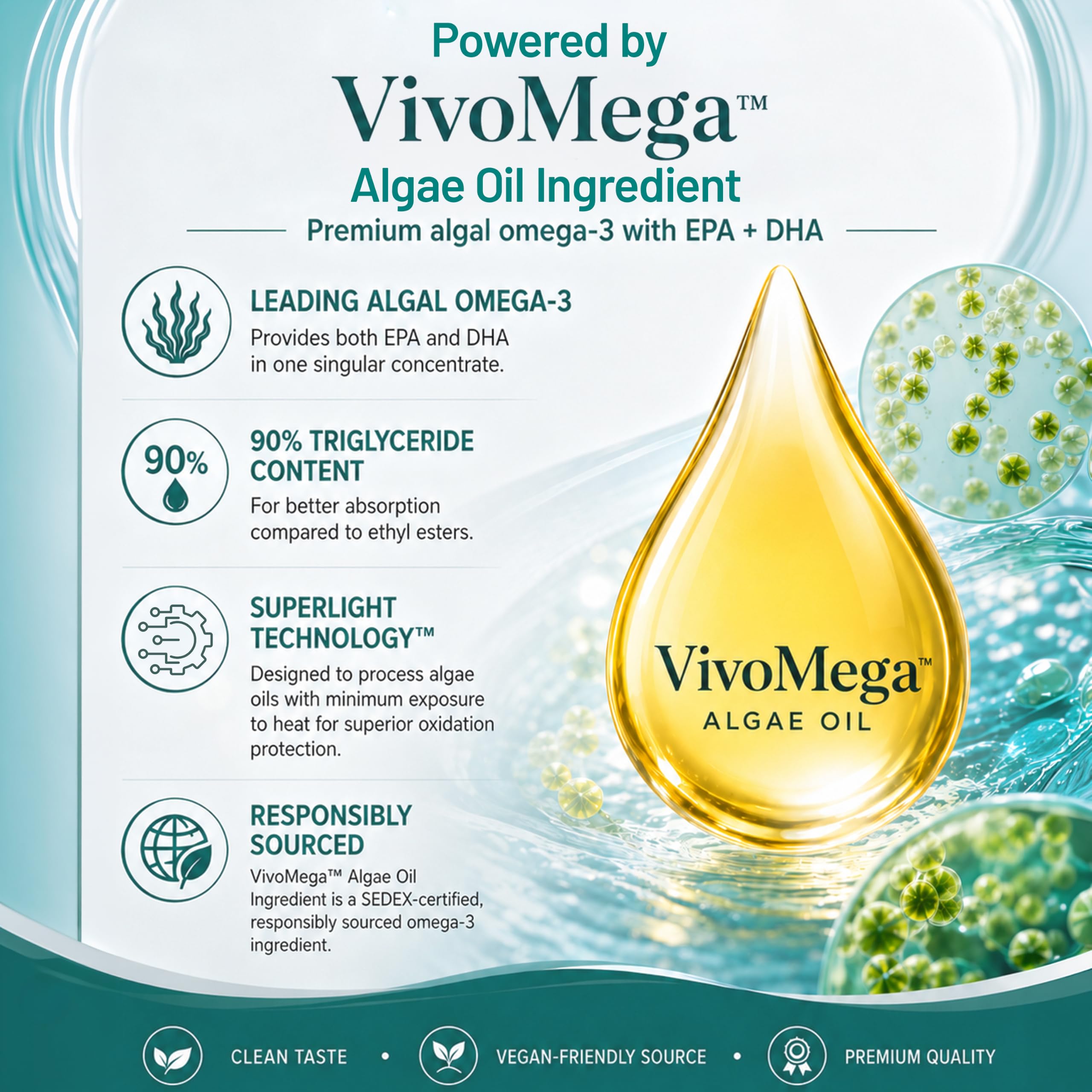 NatureWise Vegan Algae Omega-3-1458mg Algae Oil - with Plant-Based 700mg DHA & 280mg EPA - Carrageenan Free - Lemon ScentCert Included - Non-GMO - USA Manufactured - 60 Softgels[30-Day Supply] — Amazon image 4