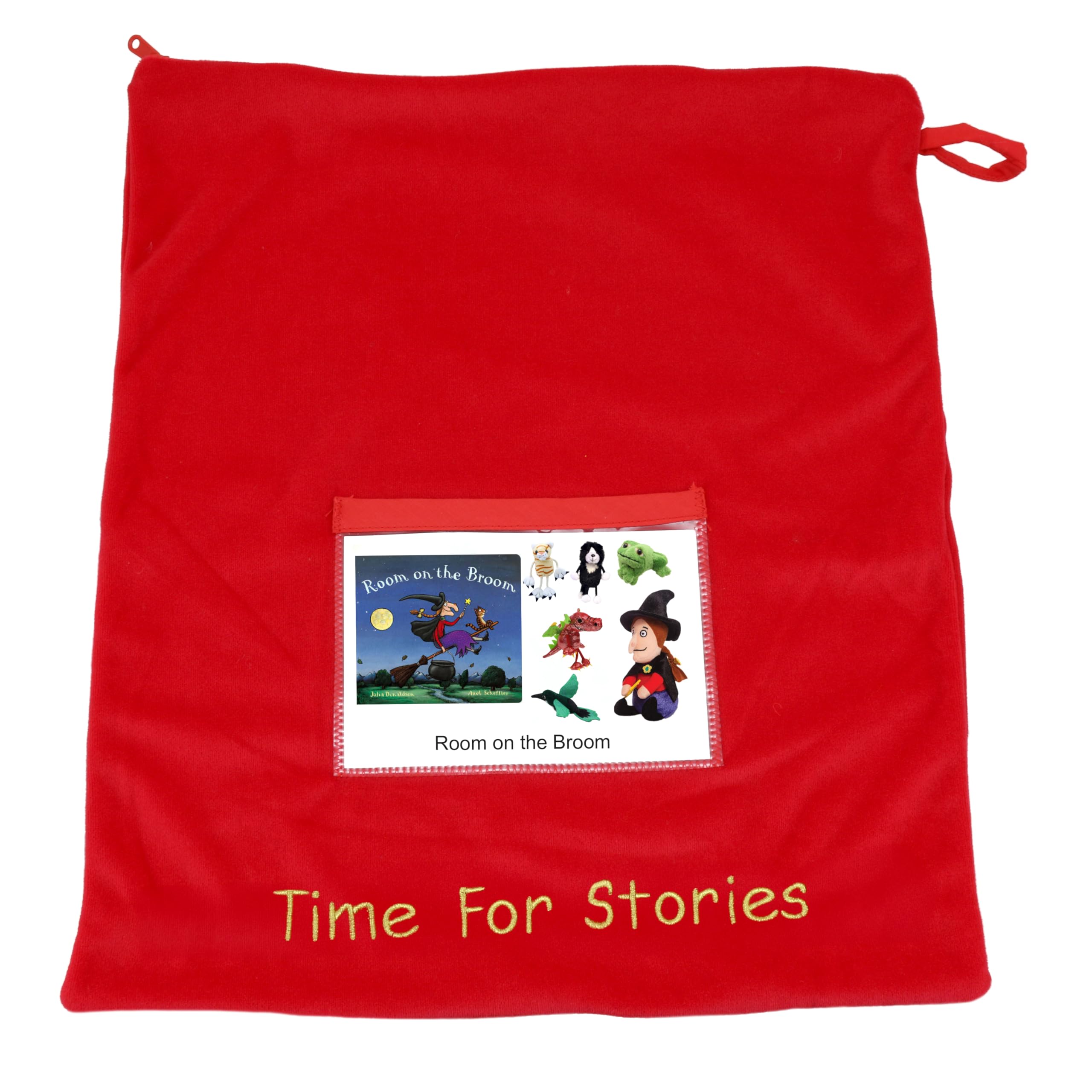 Room on the Broom by Julia Donaldson - Book and Puppet/Soft Toy set (Book Set including Official Witch Soft Toy) - Image 3