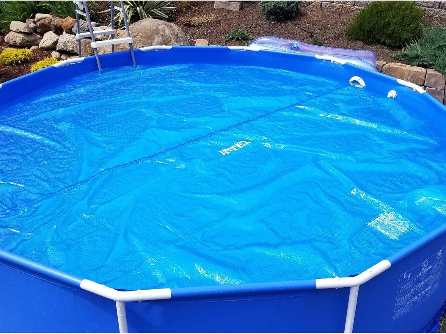 Amazon.com: Solar Pool Covers for Inground Pools, Round Swimming Pool ...