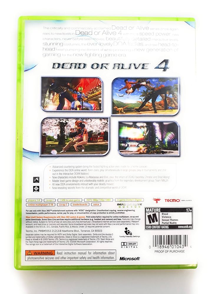 Dead or Alive 5【新品未開封・xbox one日本版】 Dead or Alive 5 Last Round | Koei Tecmo | GameStop